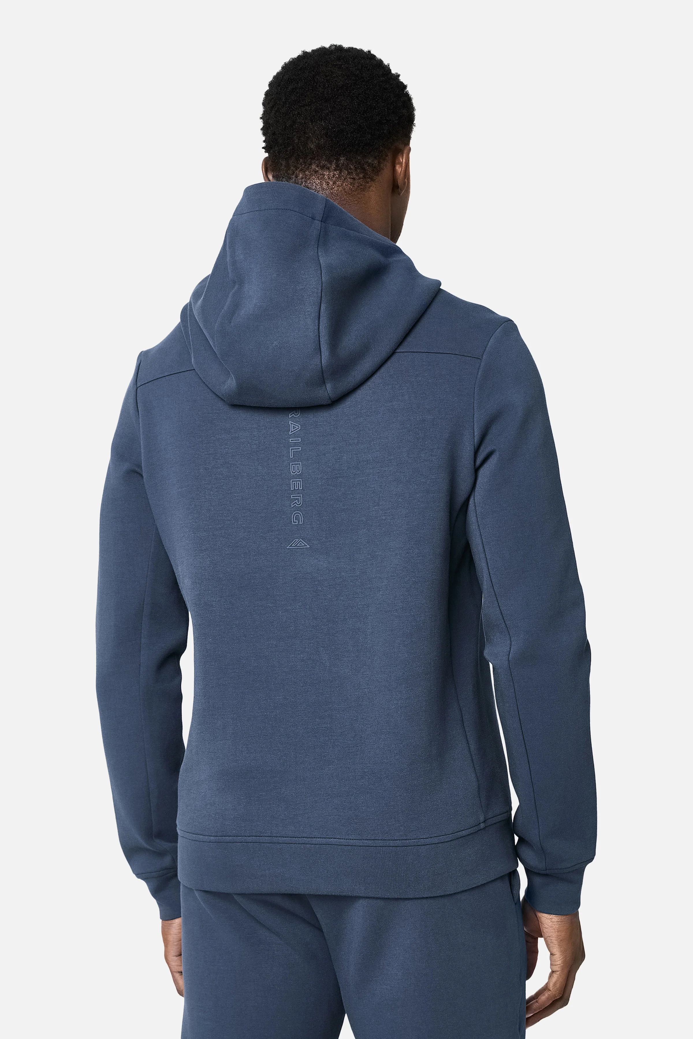 Energy Fleece Hood - Storm Blue - Image 3