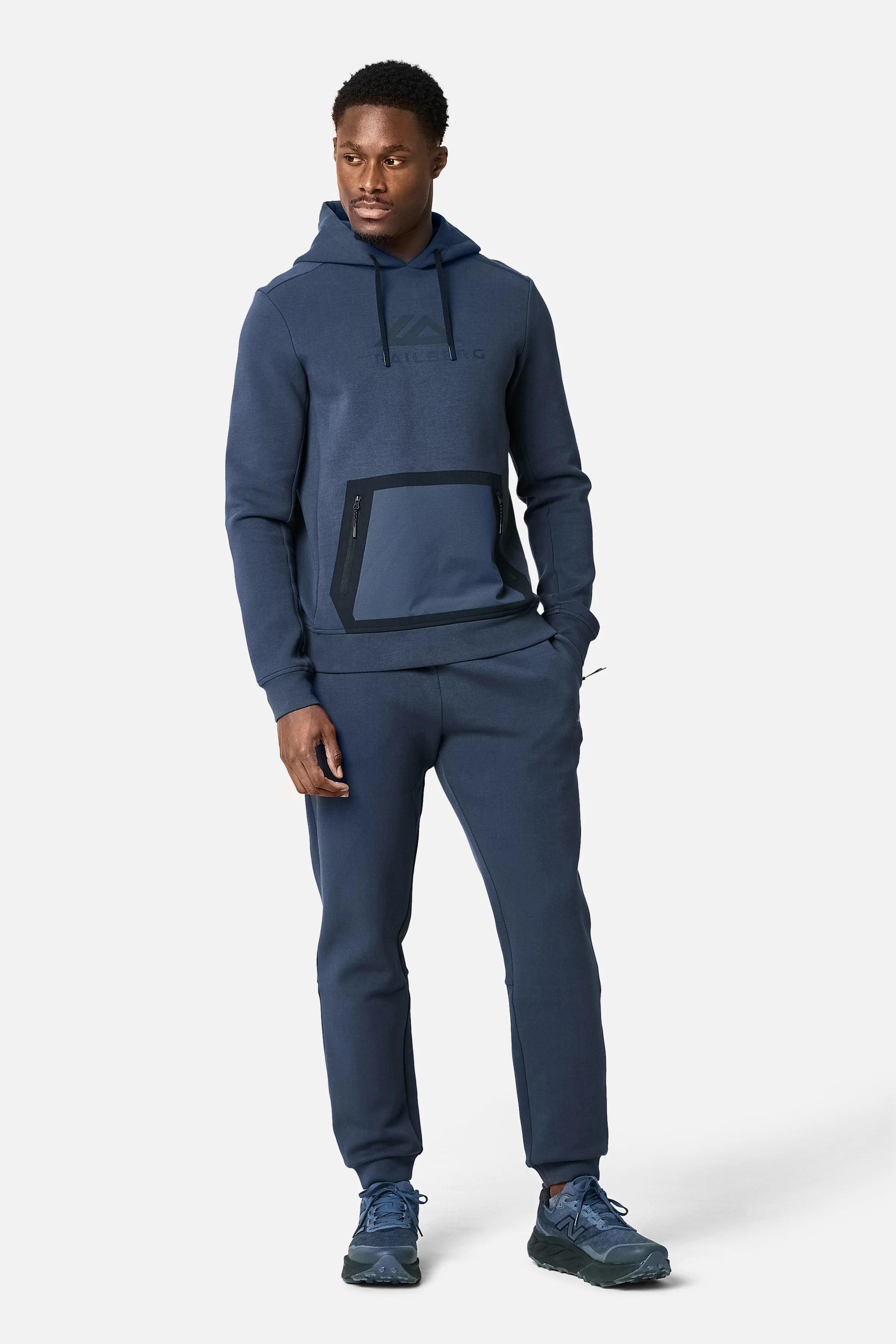 Energy Fleece Hood - Storm Blue - Image 4