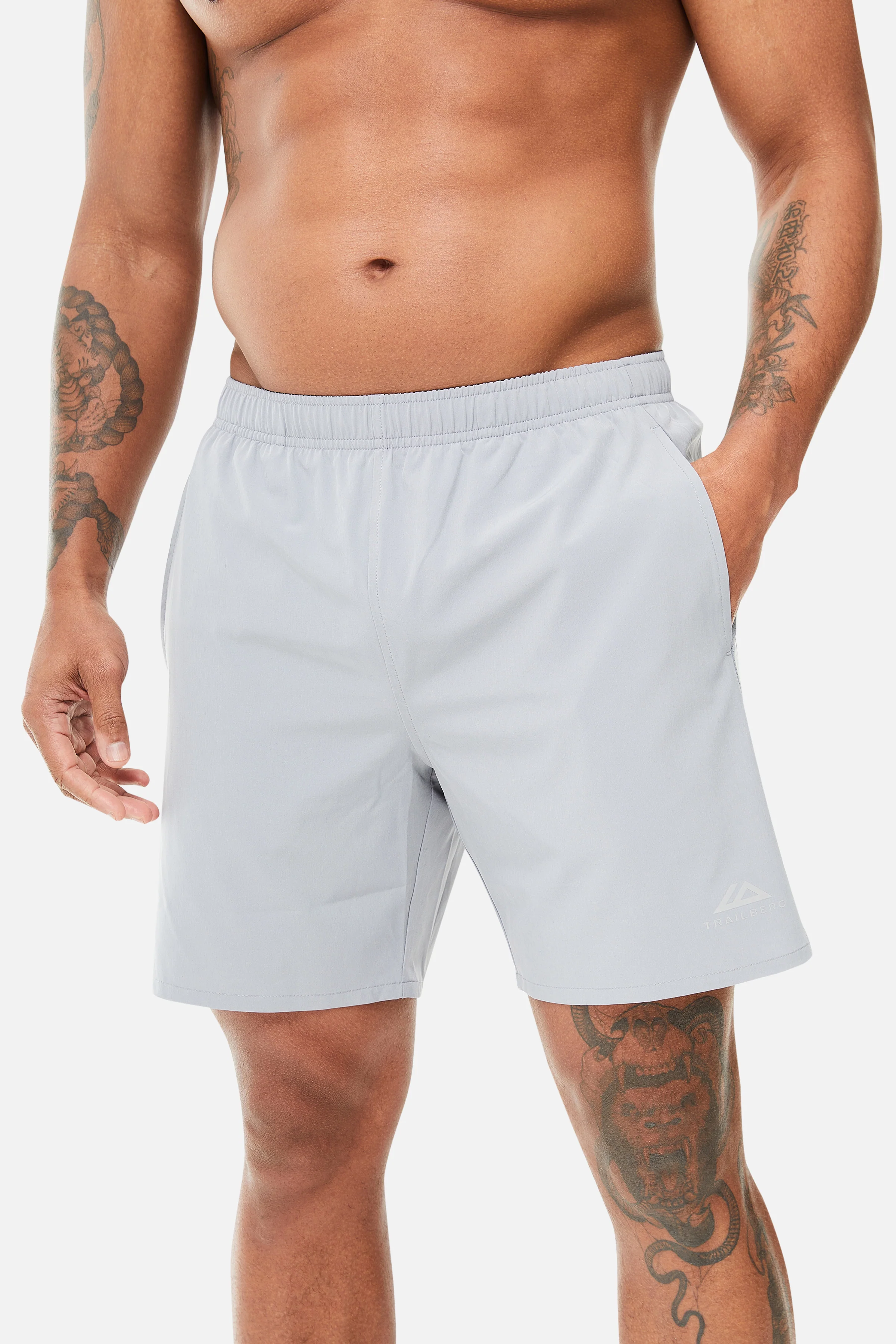 Essentials 2.0 Shorts - Frosted Fog - Image 5