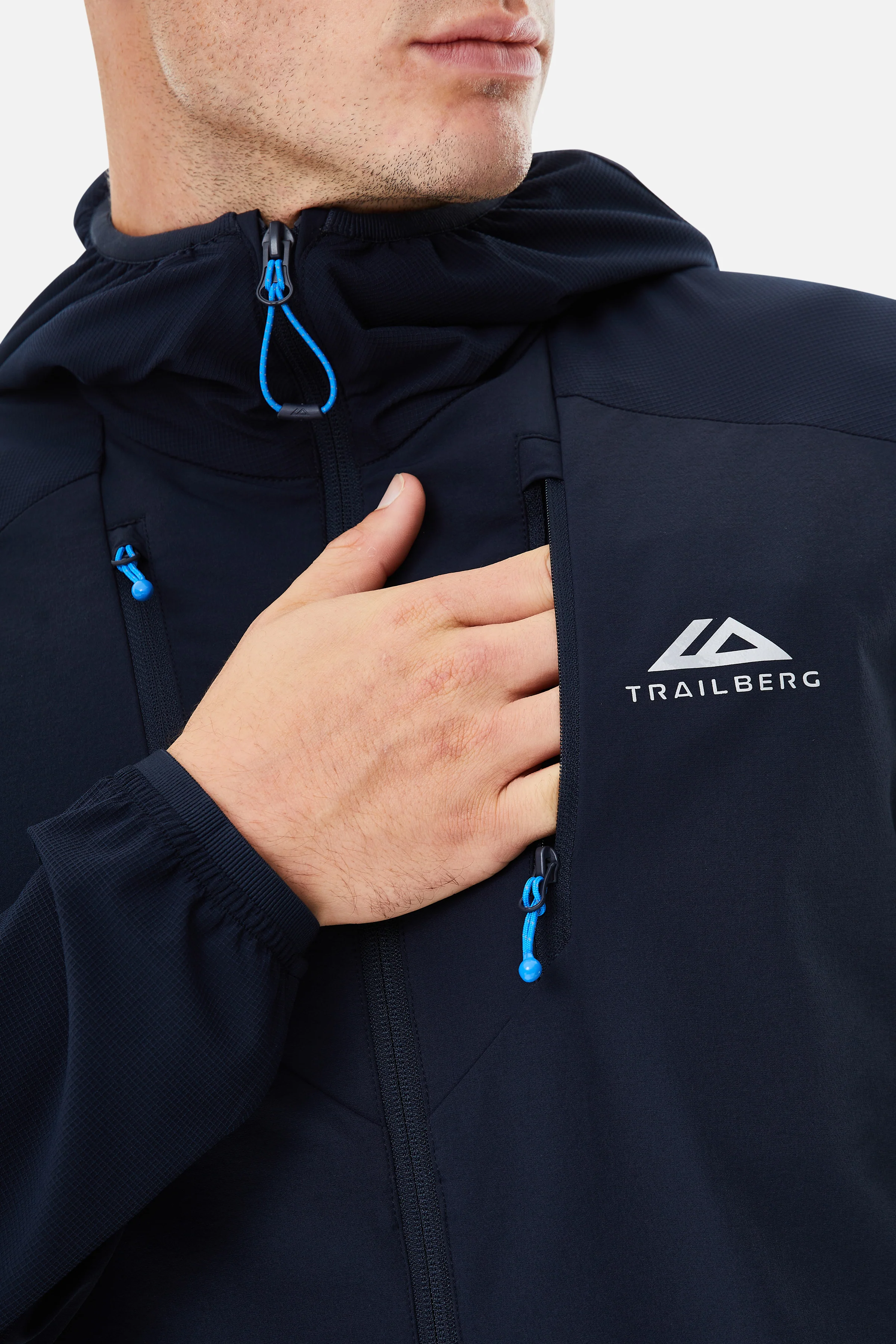 Faltenjura 2.0 Hood - Deep Ocean/Navy Blue - Image 6