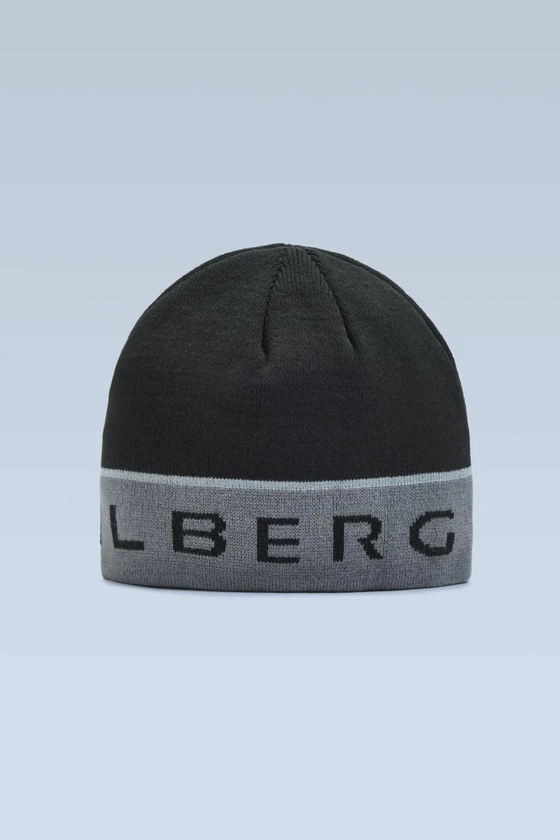 Flint Beanie Hat - Black/Volcano Grey/Moon Grey - Image 3