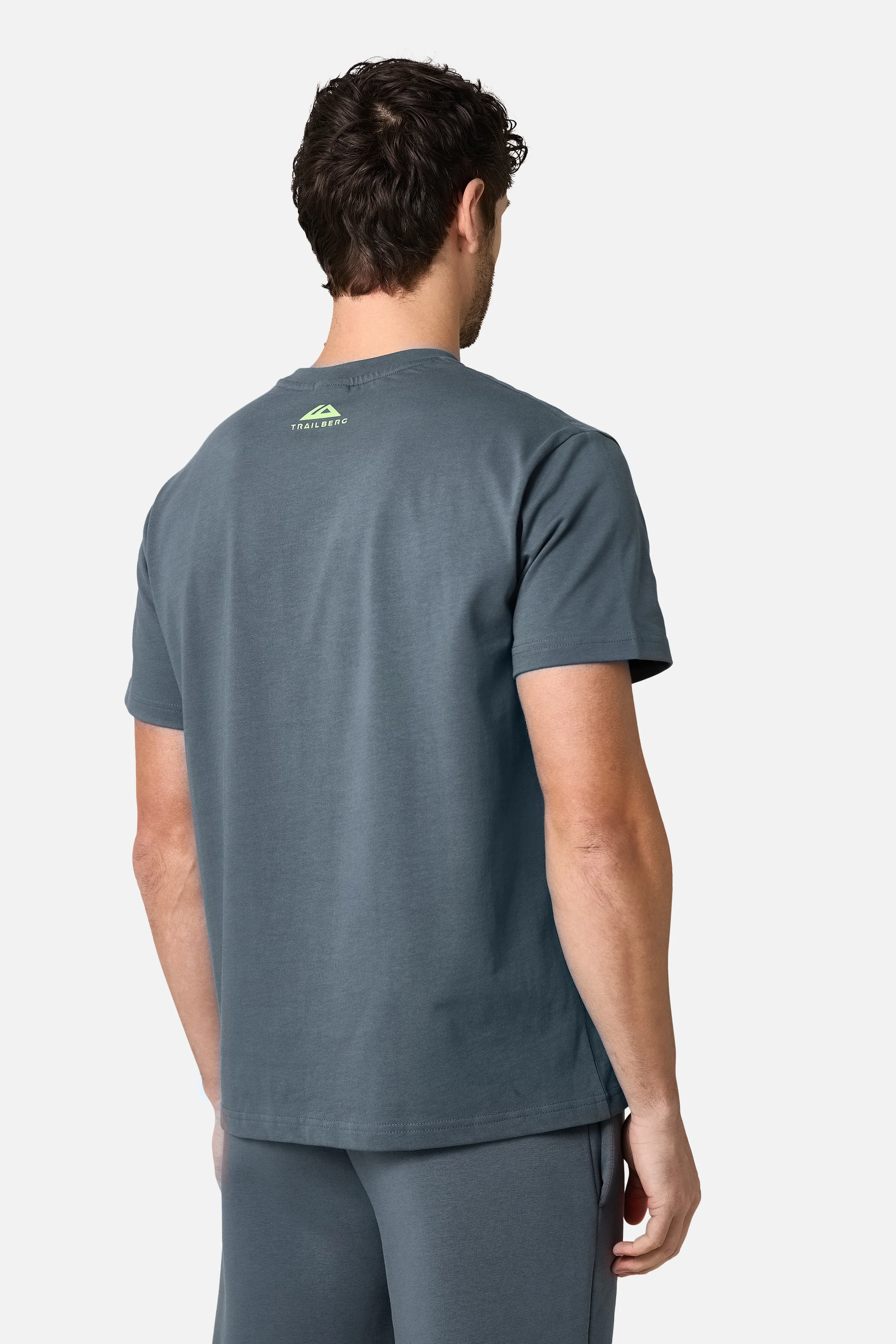 Fraction Tee - Storm Grey - Image 3