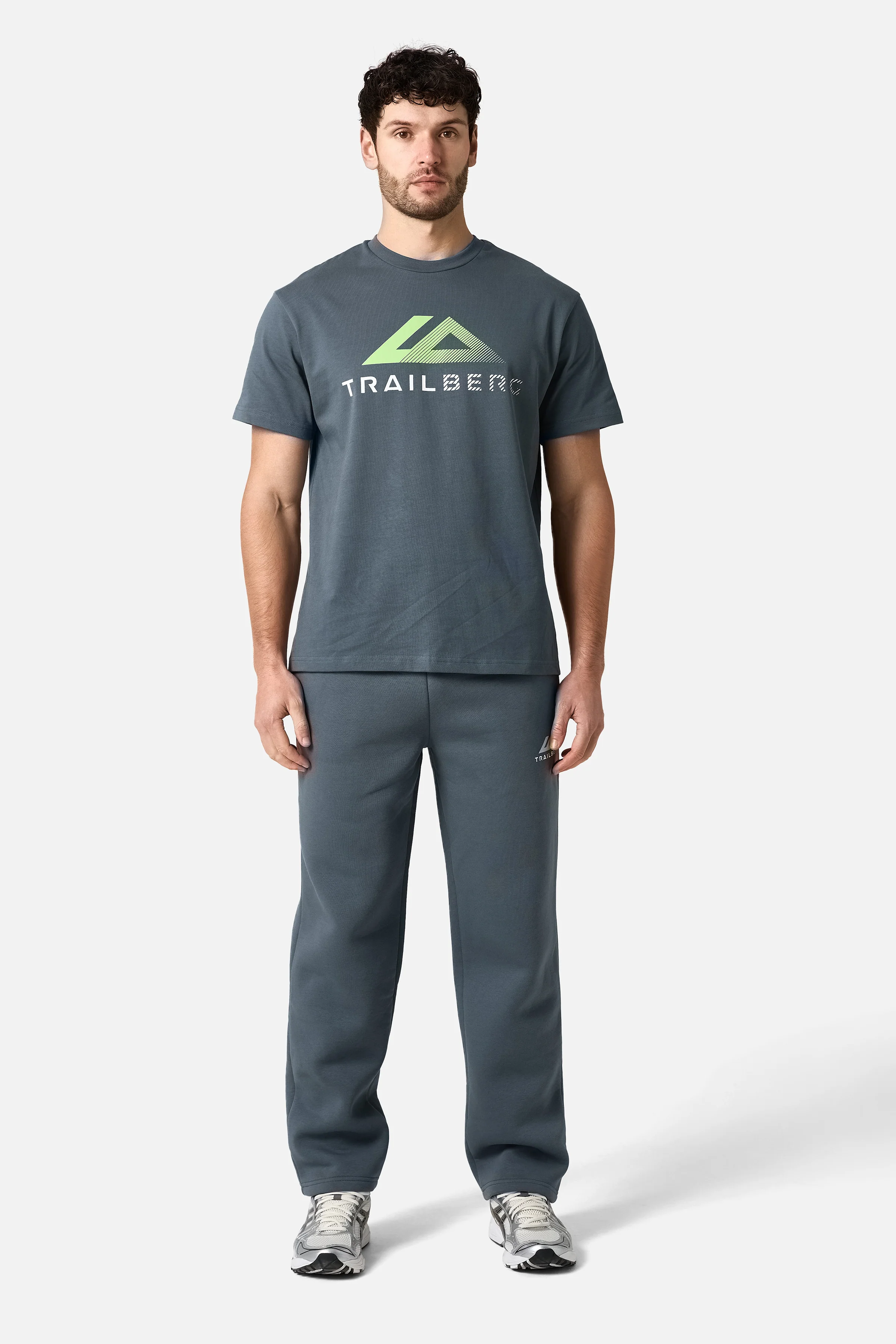 Fraction Tee - Storm Grey - Image 4