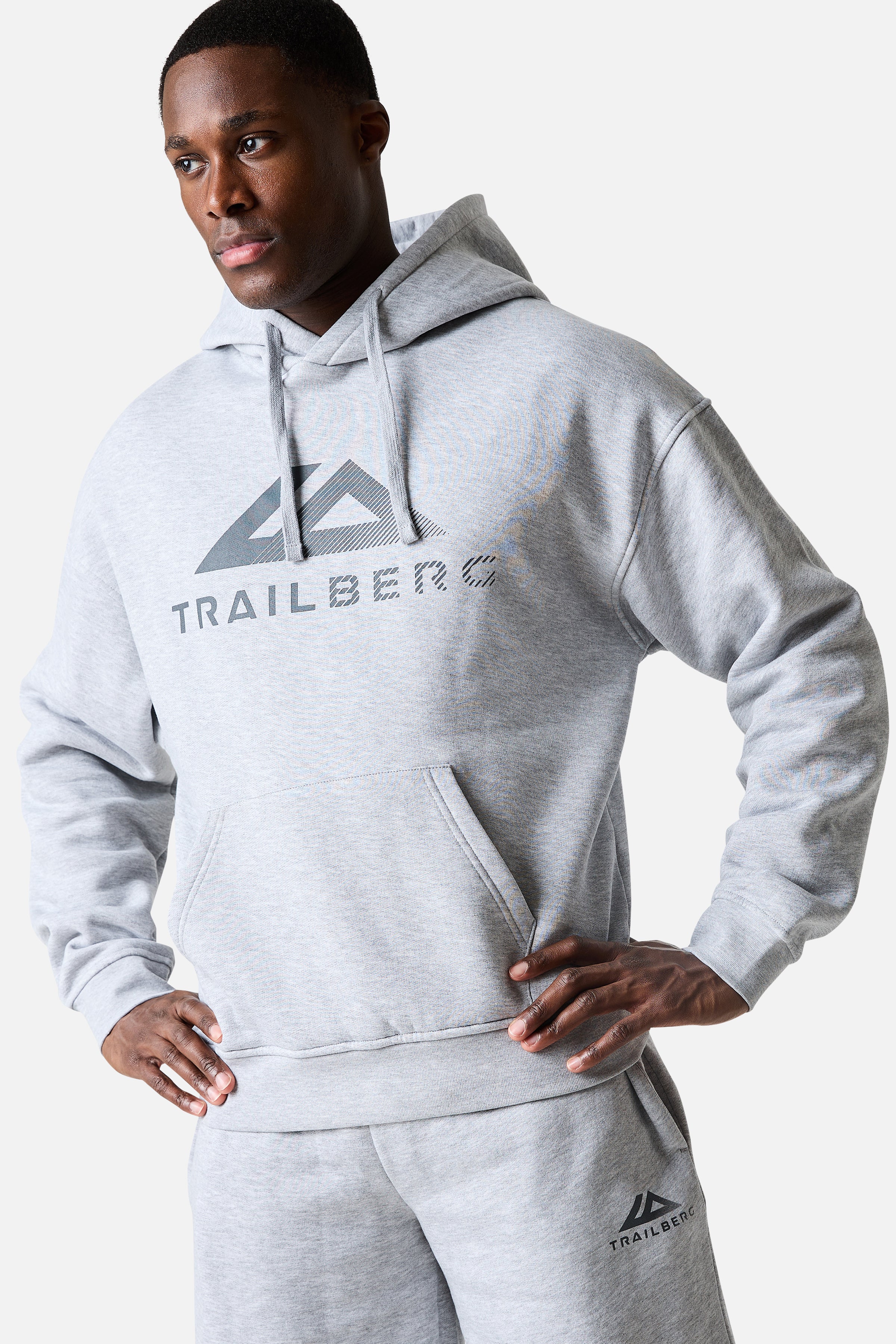 Fraction Hood - Grey Marl - Image 5