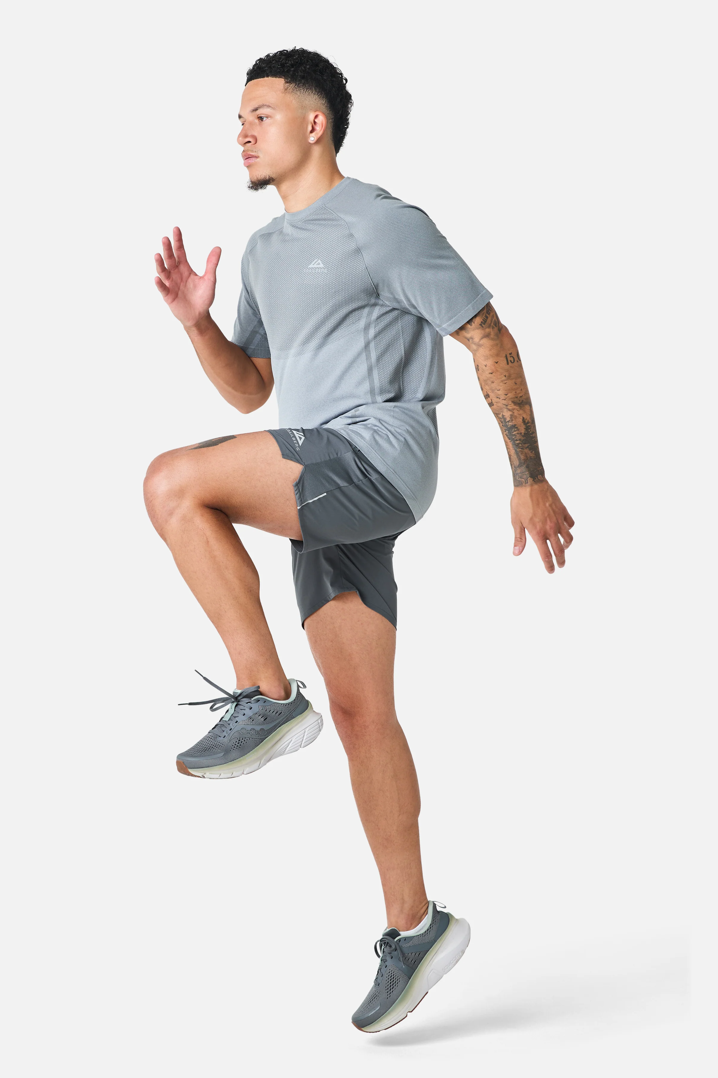 Fusion Seamless Essentials Twinset - Graphite Grey - Image 2