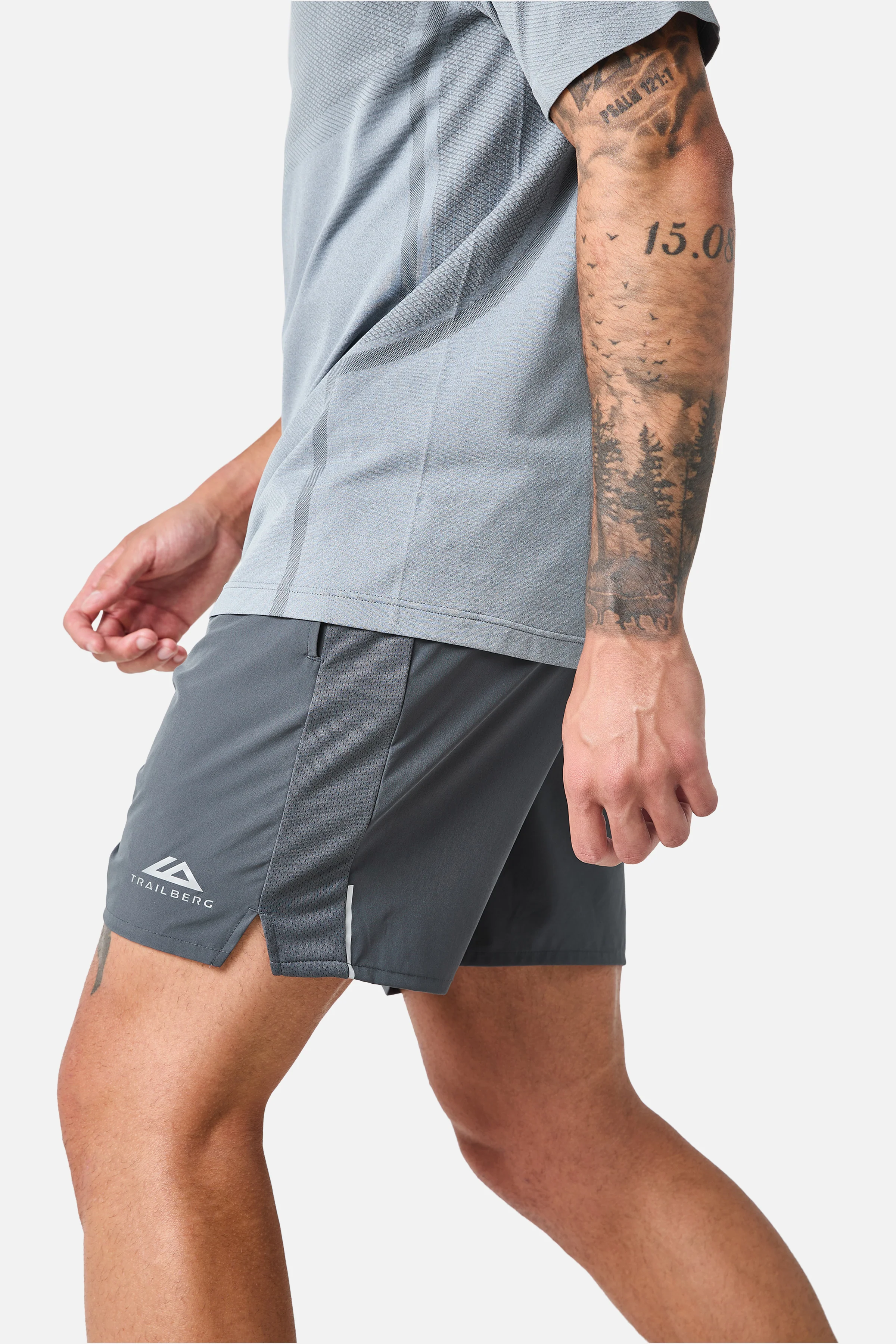 Fusion Seamless Essentials Twinset - Graphite Grey - Image 8
