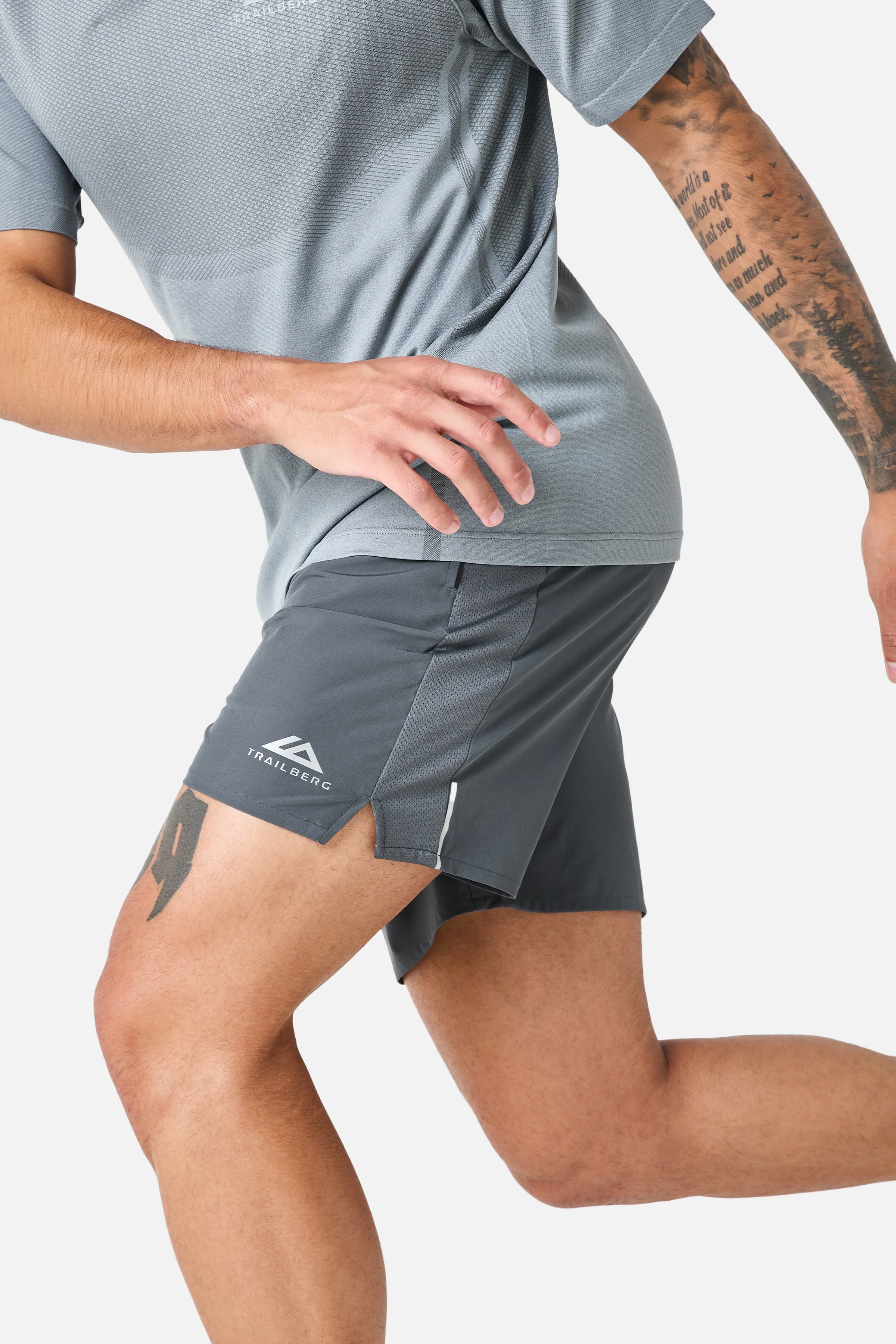 Fusion Seamless Essentials Twinset - Graphite Grey - Image 9