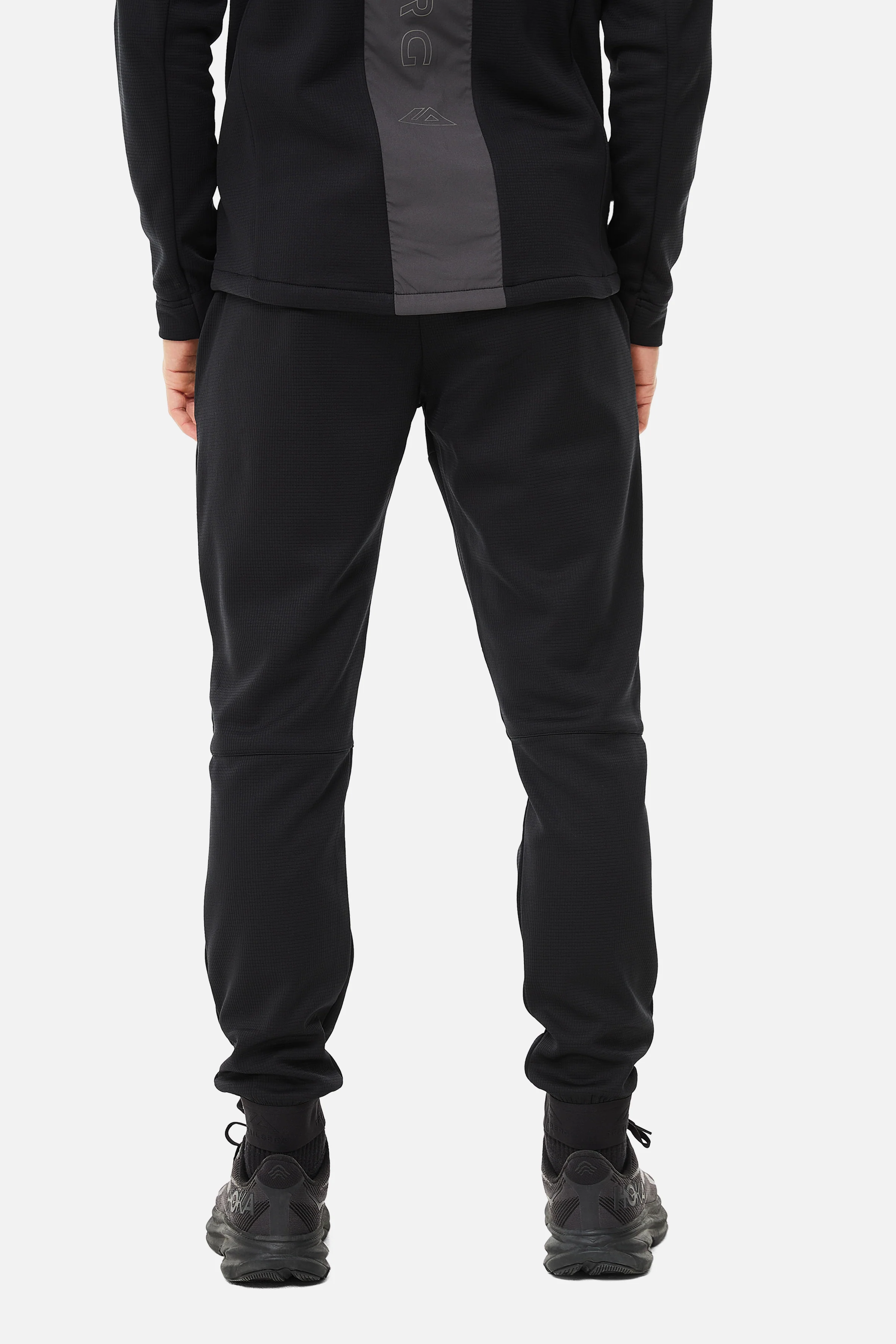 Glacier Fleece Pant - Black/Grey - Image 6