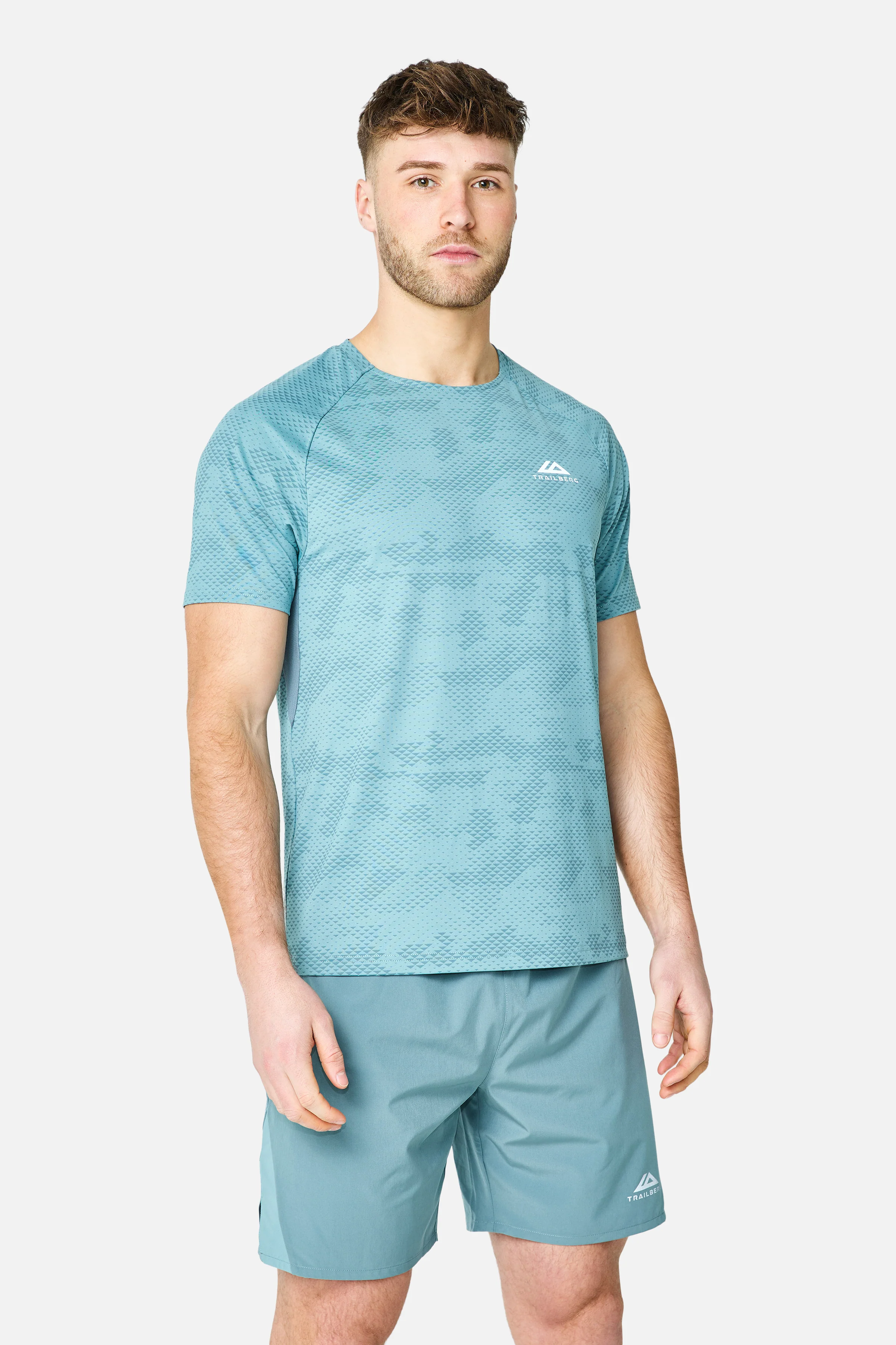 Locus Tee - Polar Breeze/Frosted Denim - Image 2