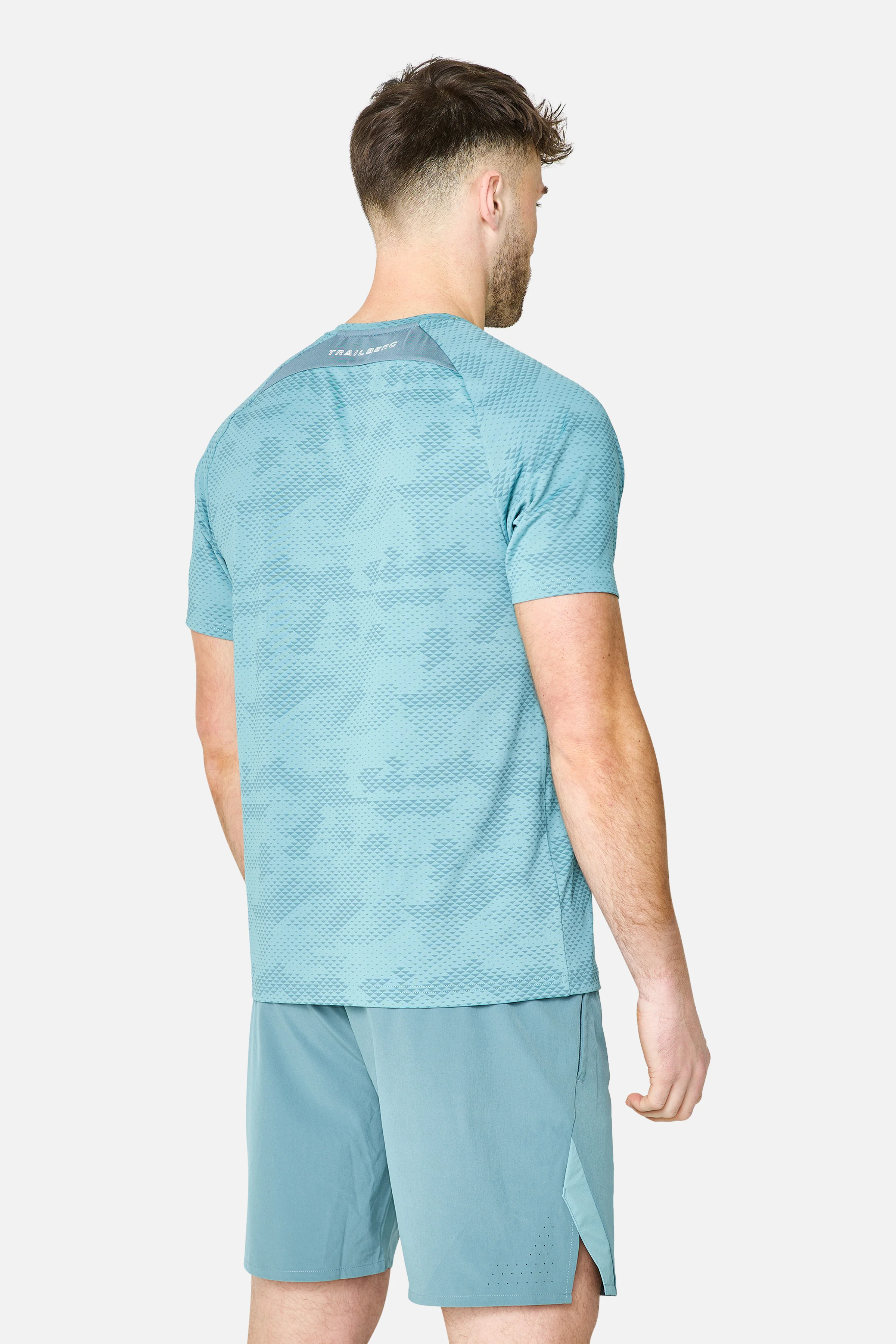Locus Tee - Polar Breeze/Frosted Denim - Image 4