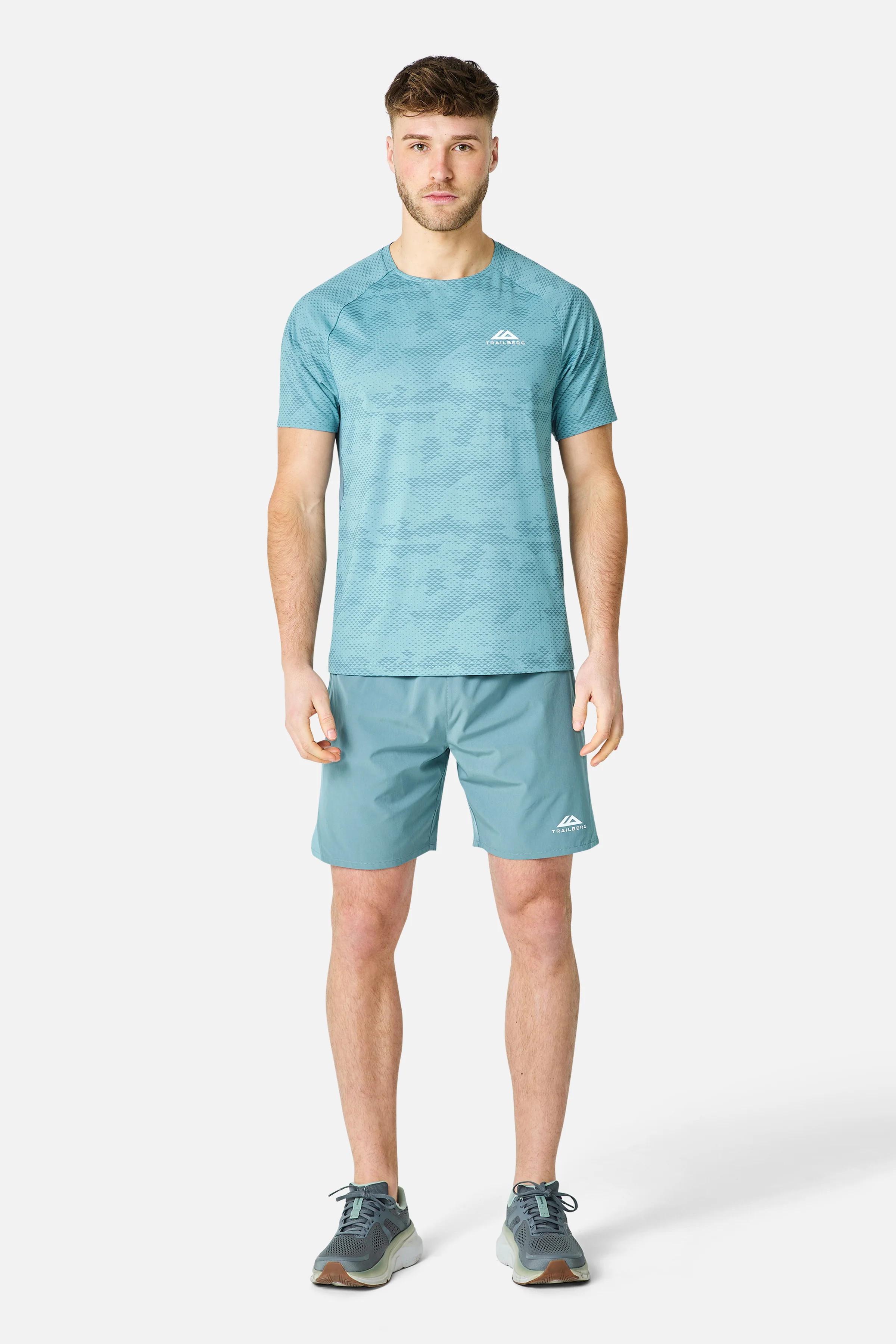 Locus Tee - Polar Breeze/Frosted Denim - Image 5