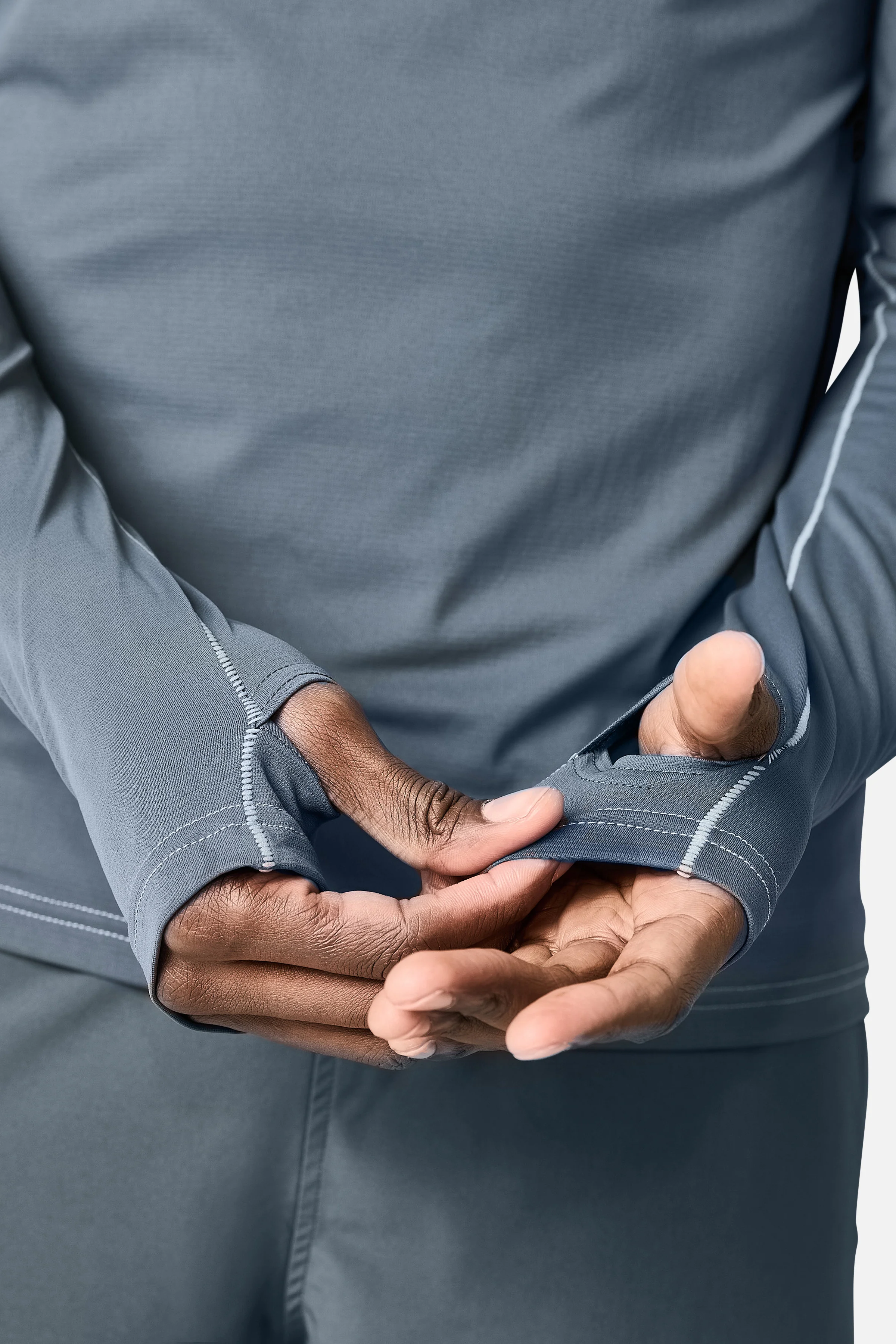 Nucleus Outdoor 1/4 Zip - Graphite Grey/Lunar Grey - Image 4