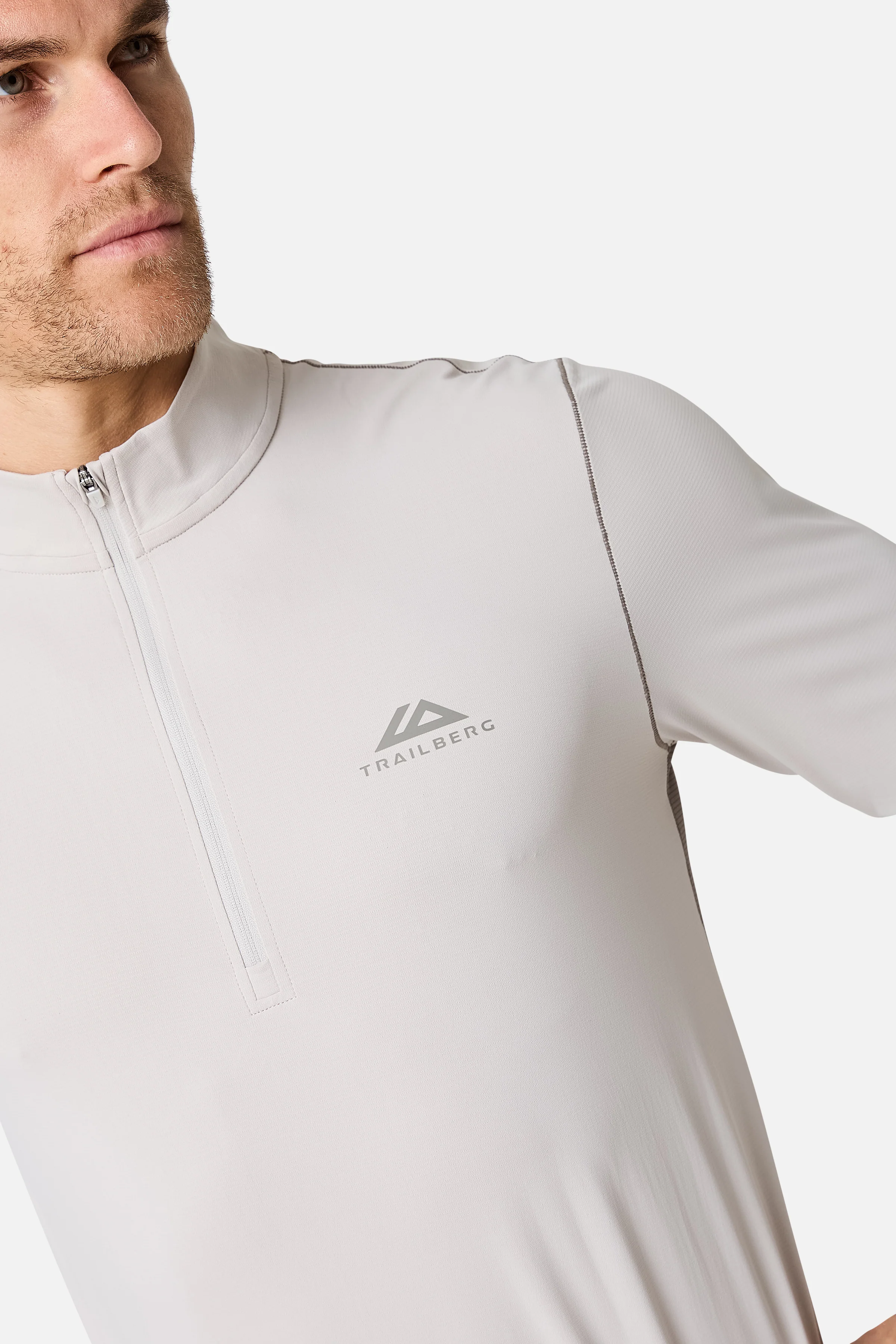 Nucleus Outdoor 1/4 Zip - Pebblestone - Image 7