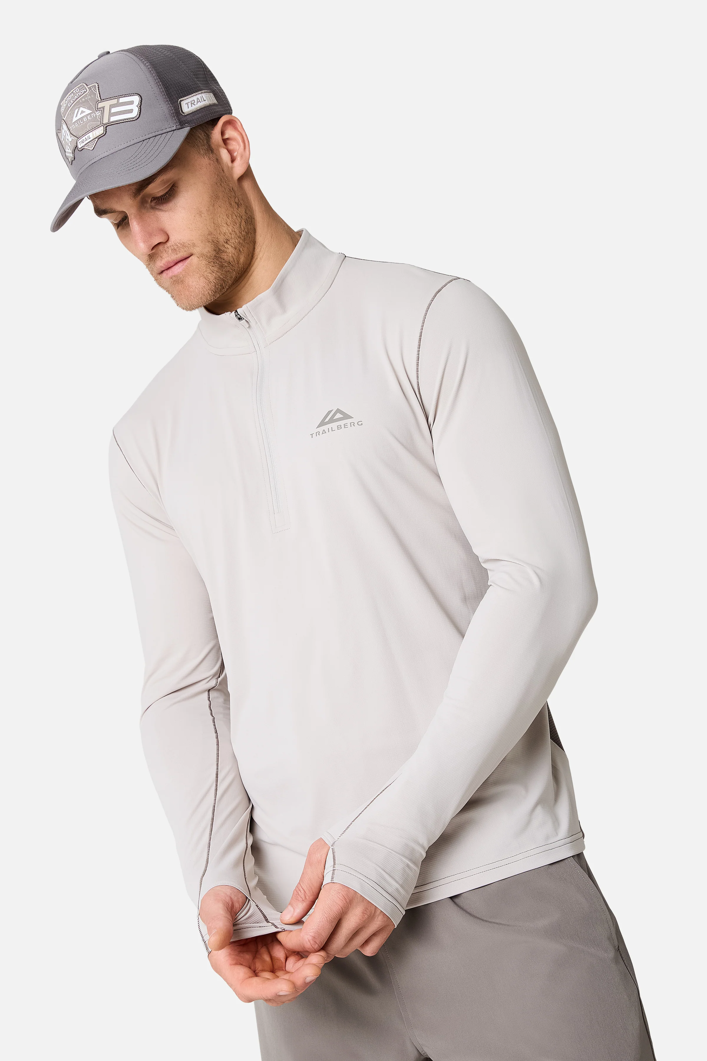 Nucleus Outdoor 1/4 Zip - Pebblestone - Image 9