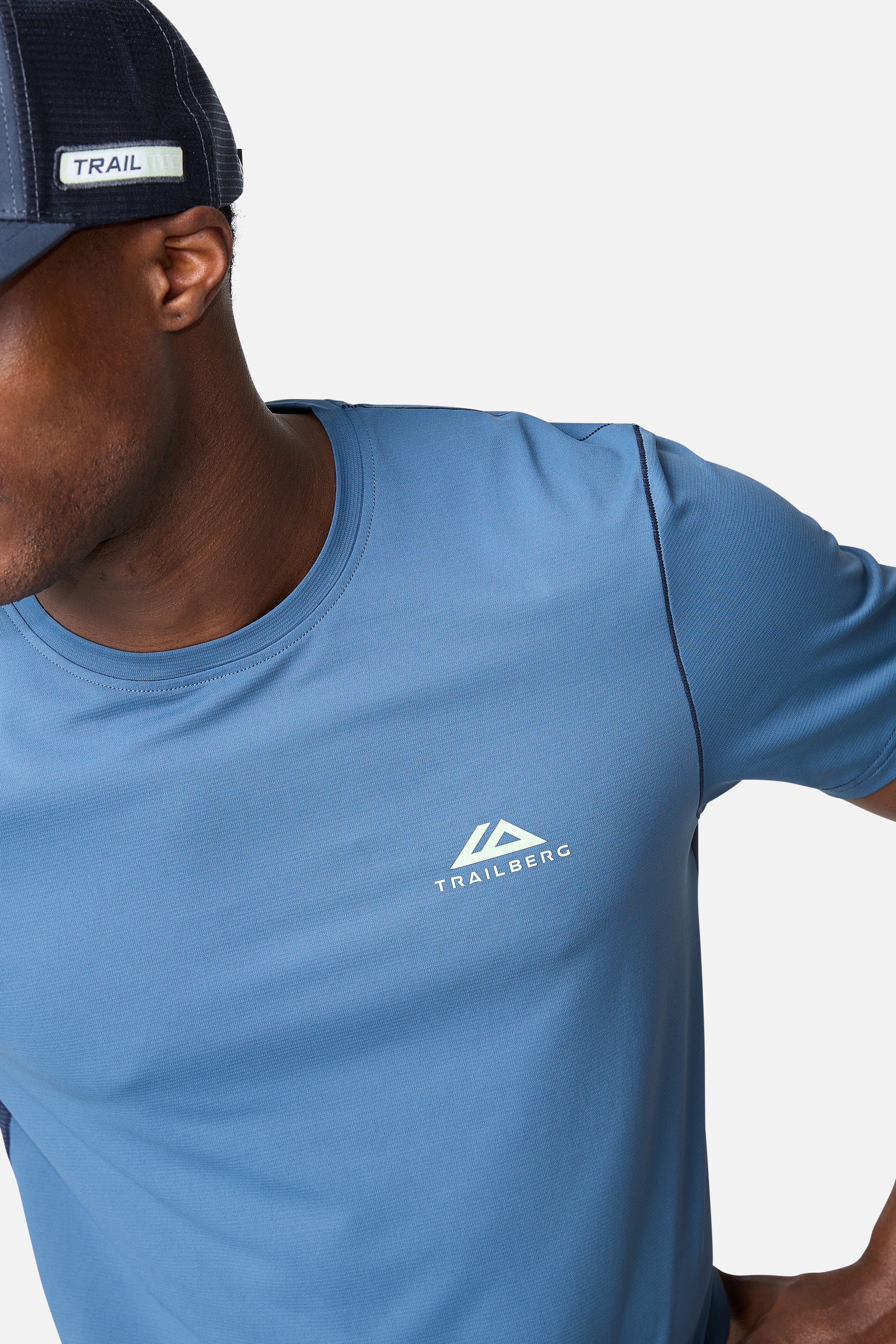 Nucleus Outdoor Tee - Breeze/Storm Blue - Image 4