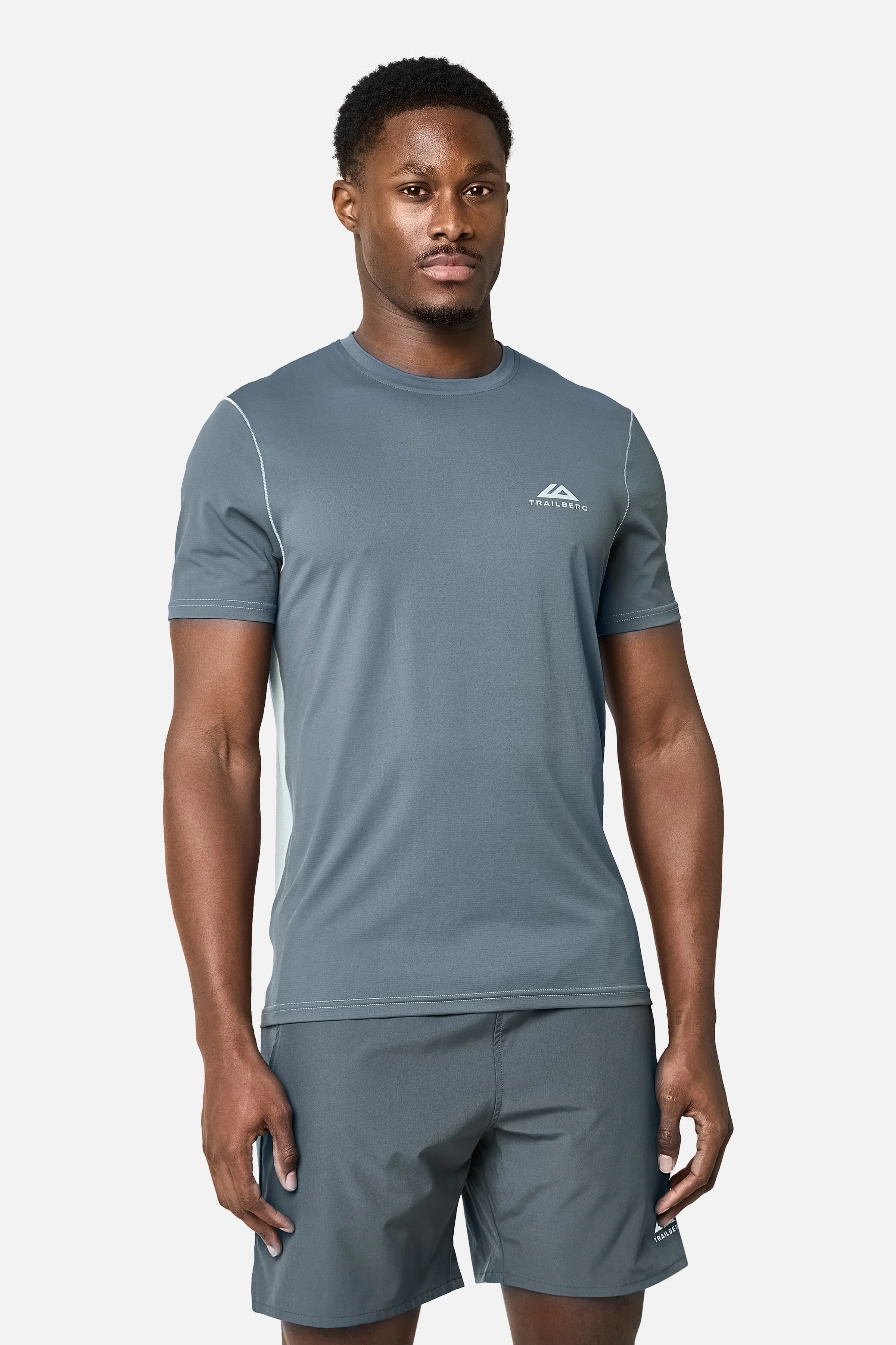 Nucleus Outdoor Tee - Graphite Grey/Lunar Grey - Image 3