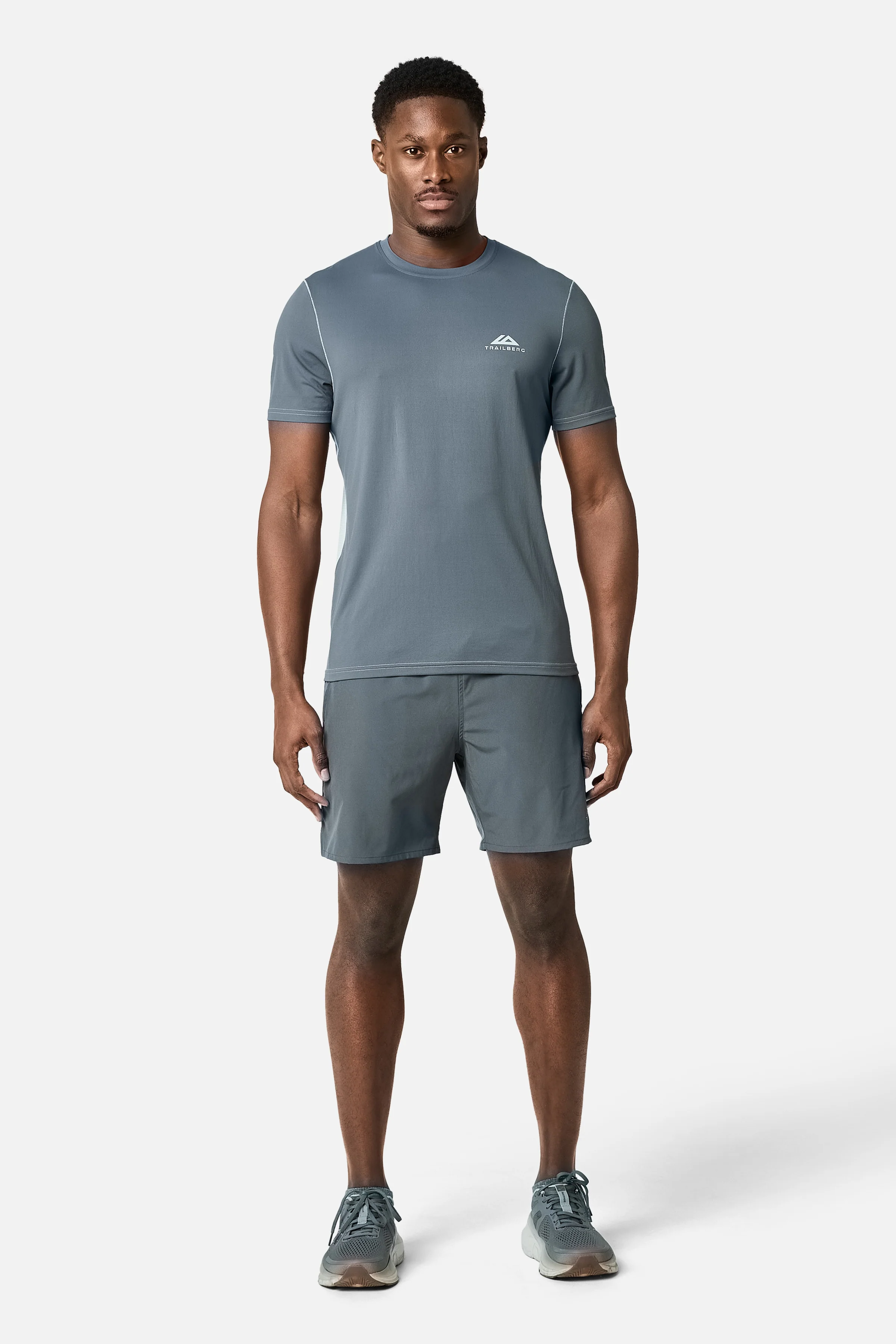 Nucleus Outdoor Tee - Graphite Grey/Lunar Grey - Image 5