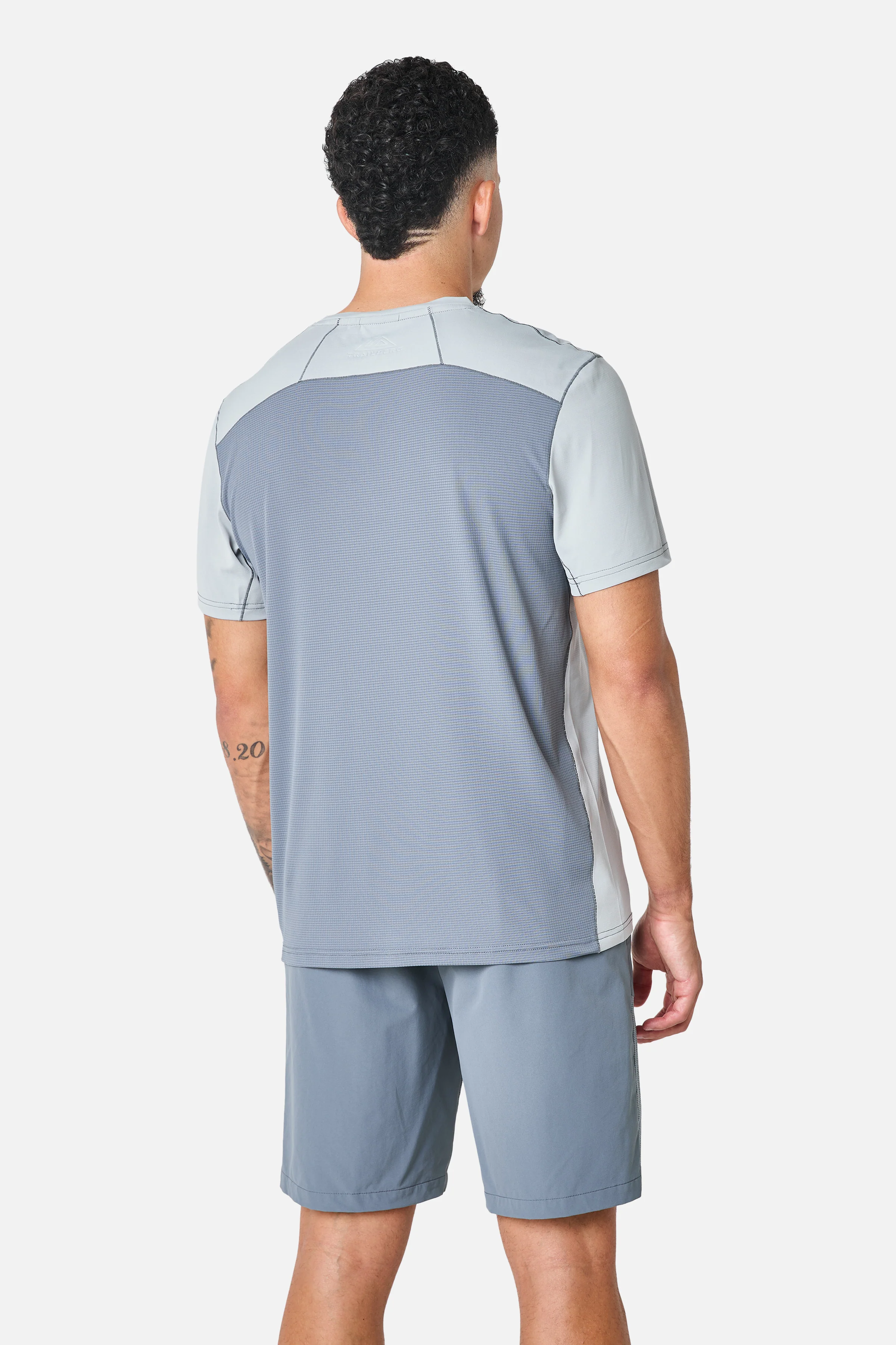 Nucleus Outdoor Tee - Lunar Grey/Ash Grey - Image 4