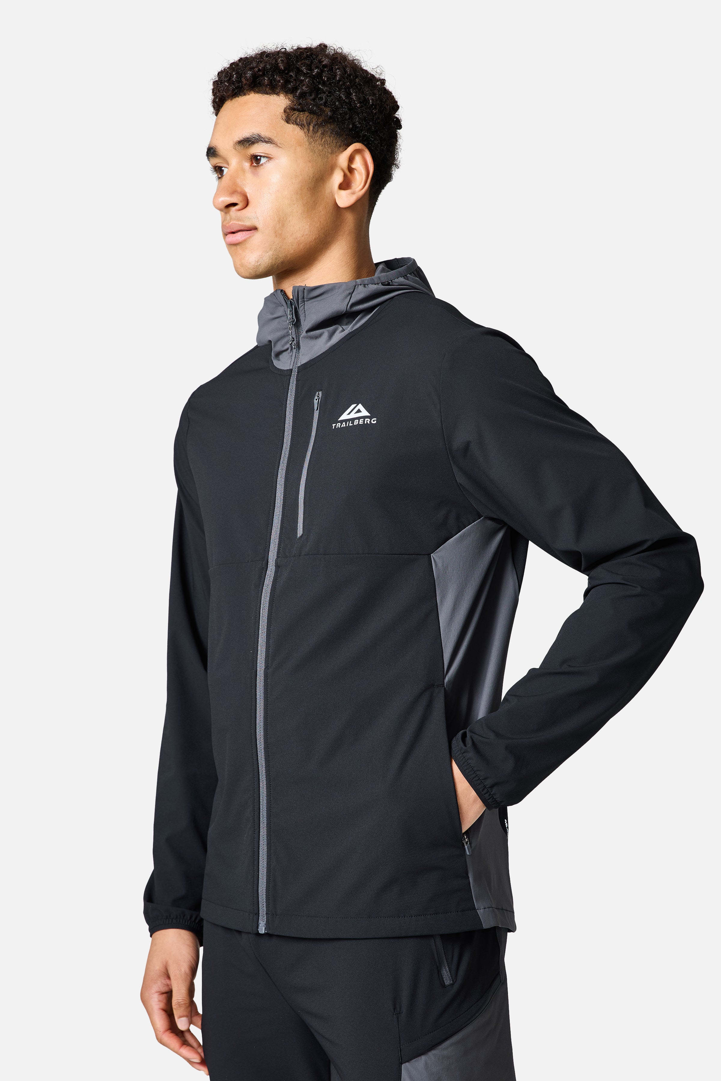 Odyssey 2.0 Hood - Black/Volcano Grey - Image 2