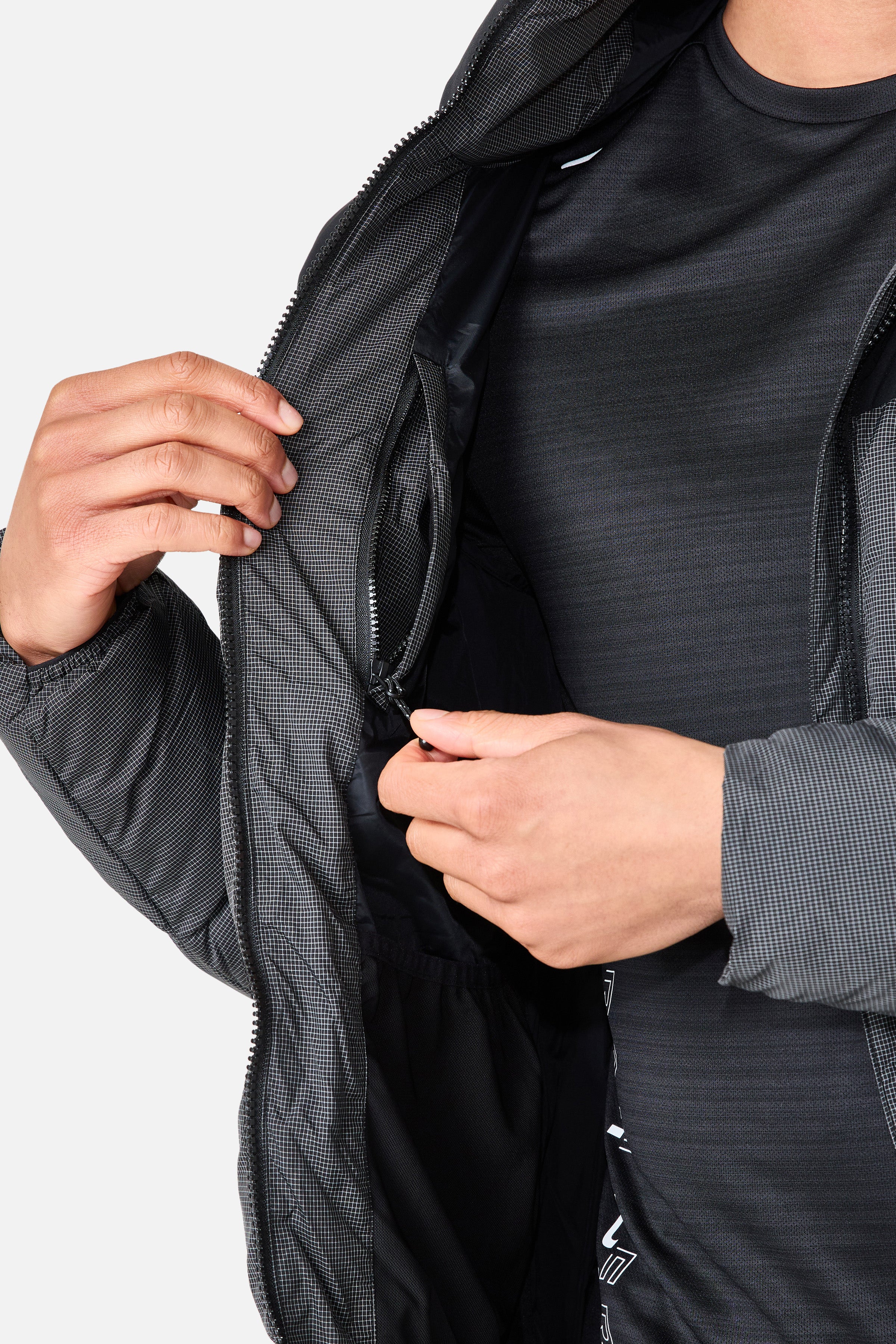 Pegasus Grid Insulated Jacket - Black - Image 5