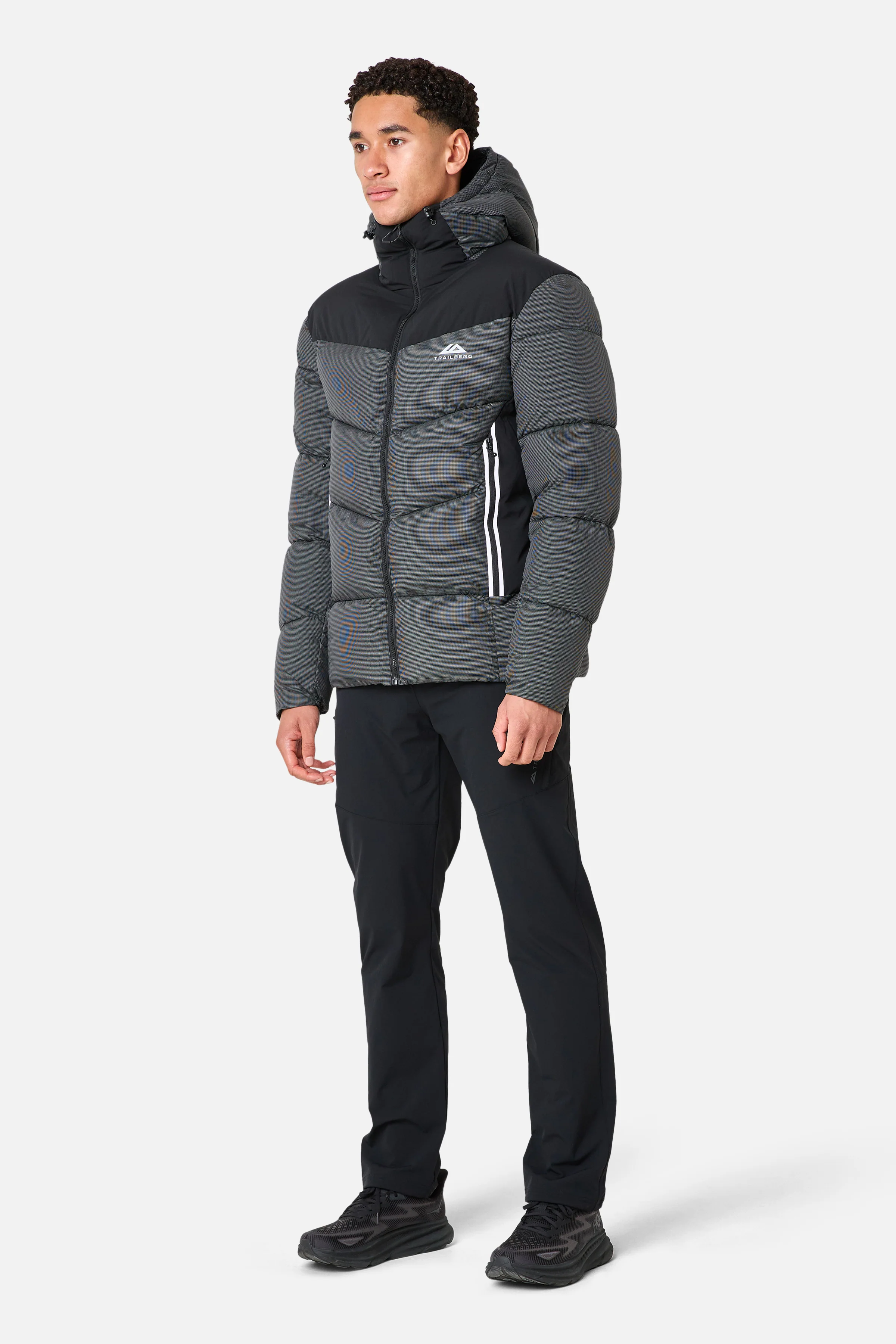Pegasus Grid Insulated Jacket - Black - Image 8