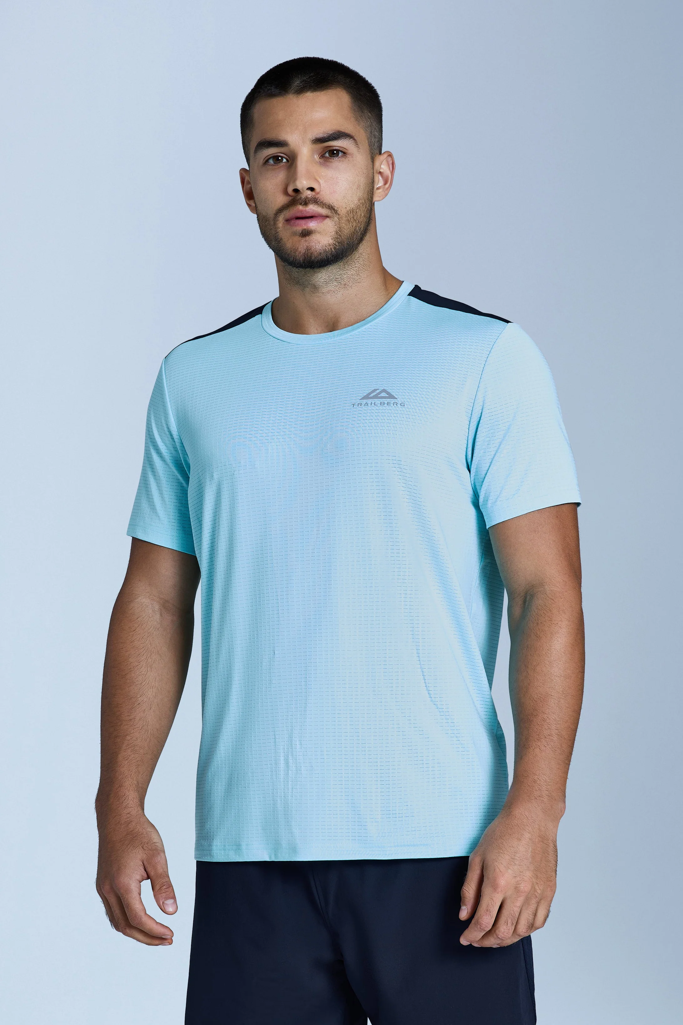 Rapid Dash 2.0 Tee - Deep Ocean/Cyan Wave