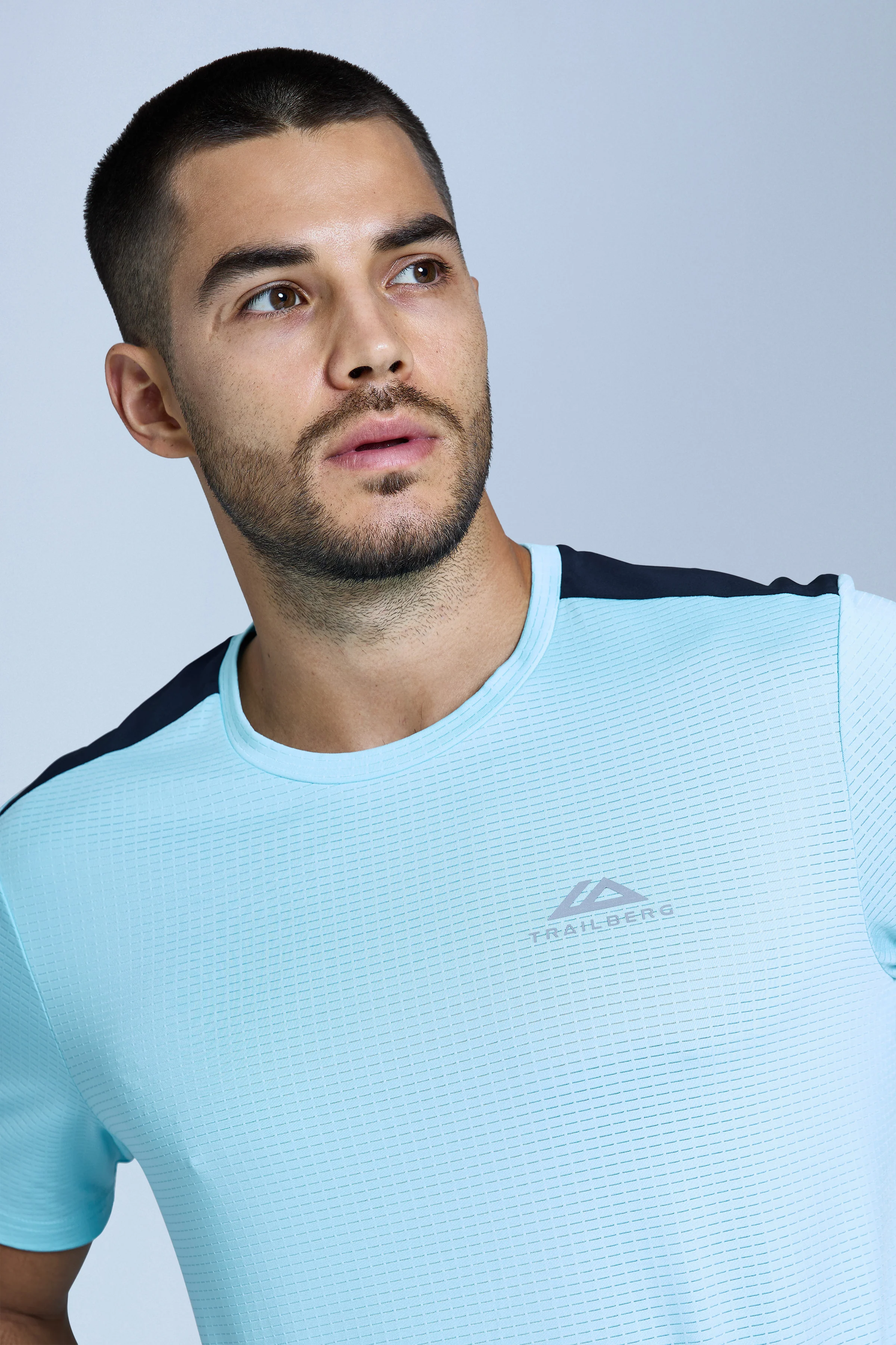 Rapid Dash 2.0 Tee - Deep Ocean/Cyan Wave - Image 3