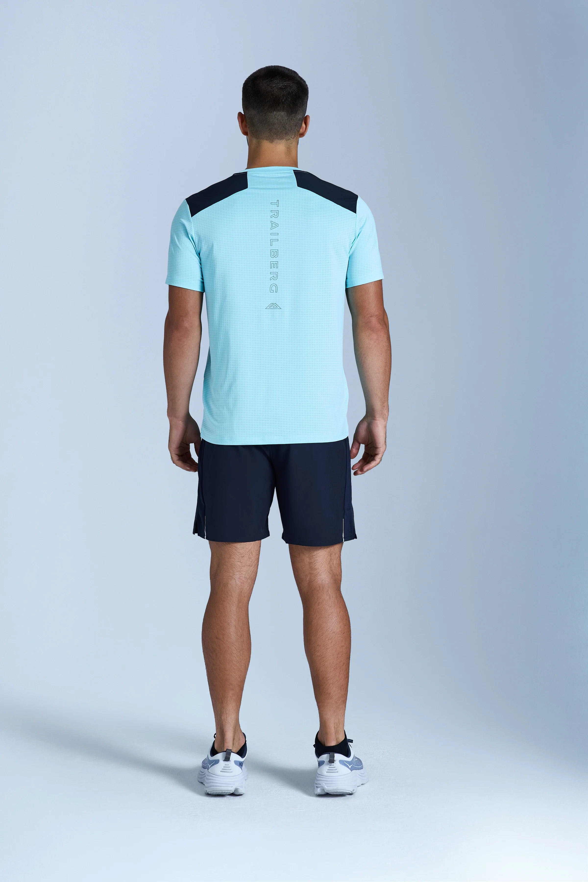 Rapid Dash 2.0 Tee - Deep Ocean/Cyan Wave - Image 6