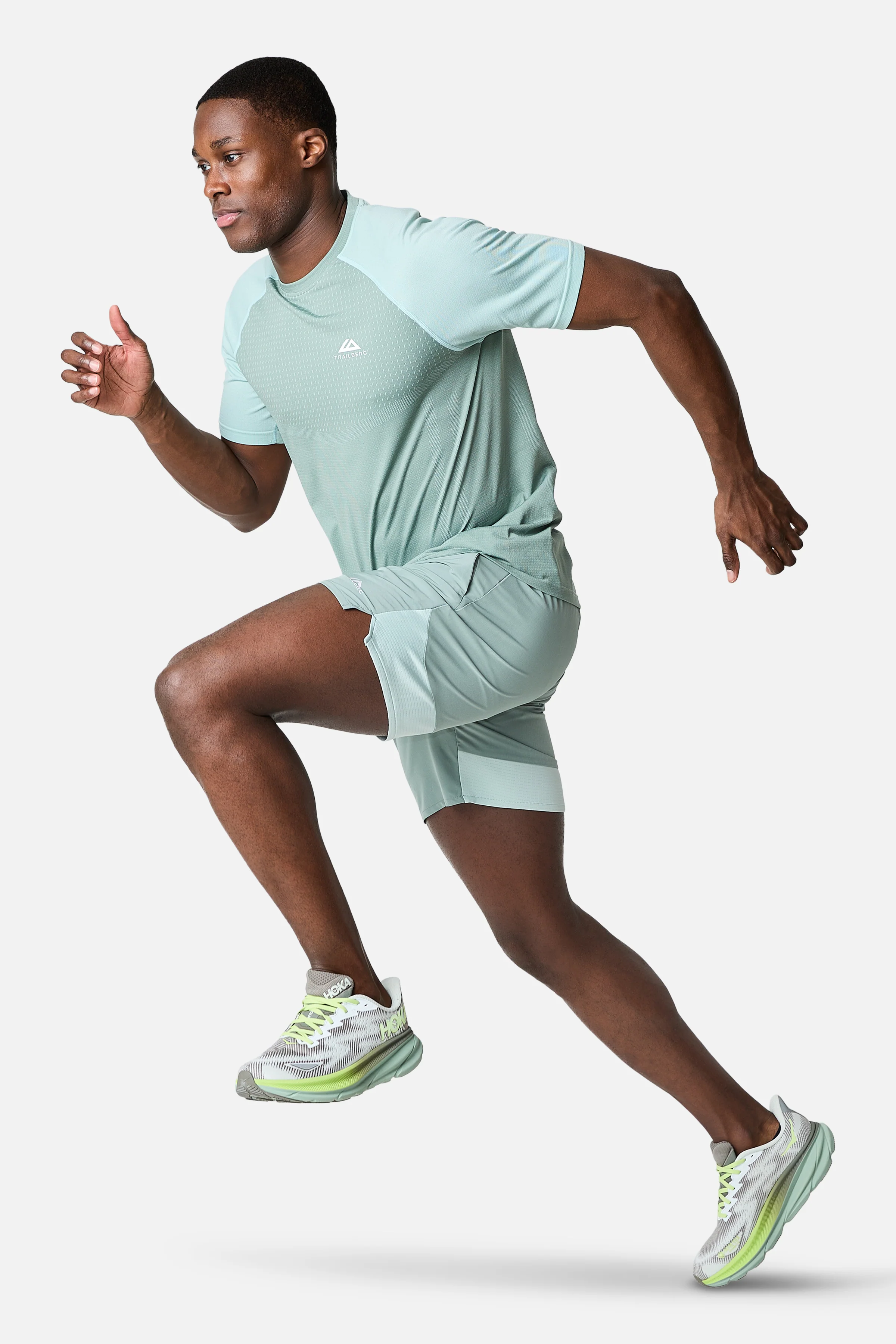 Rapid Dash 3.0 Short - Willow Green/Tide Mist - Image 3