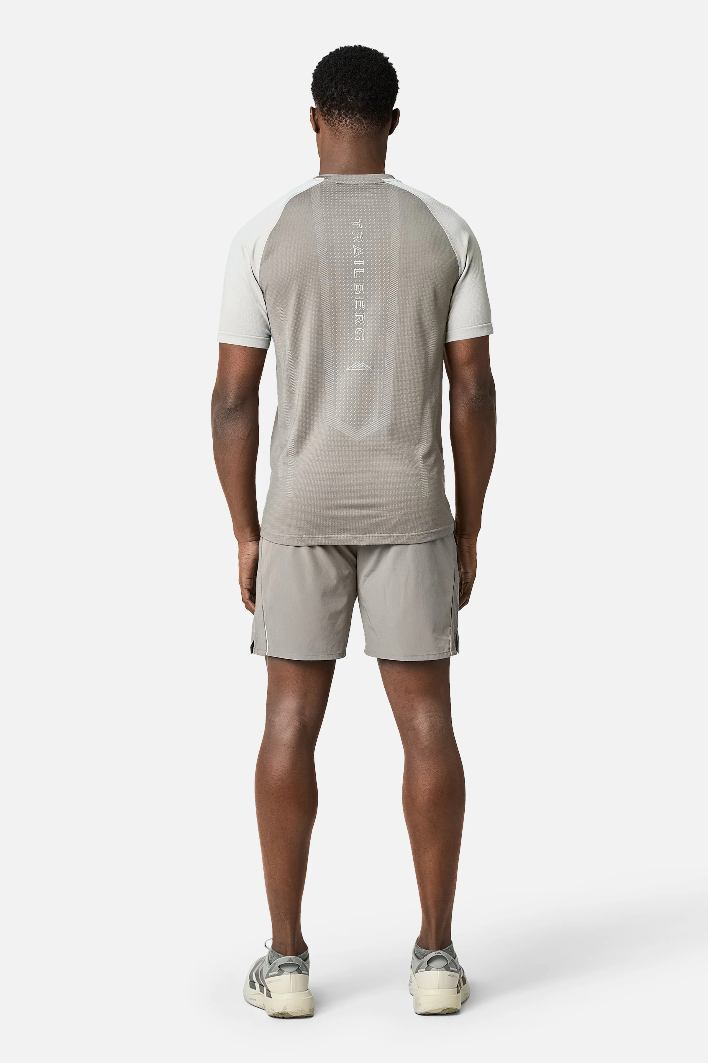 Rapid Dash Seamless Tee - Mocha/Pebblestone - Image 5