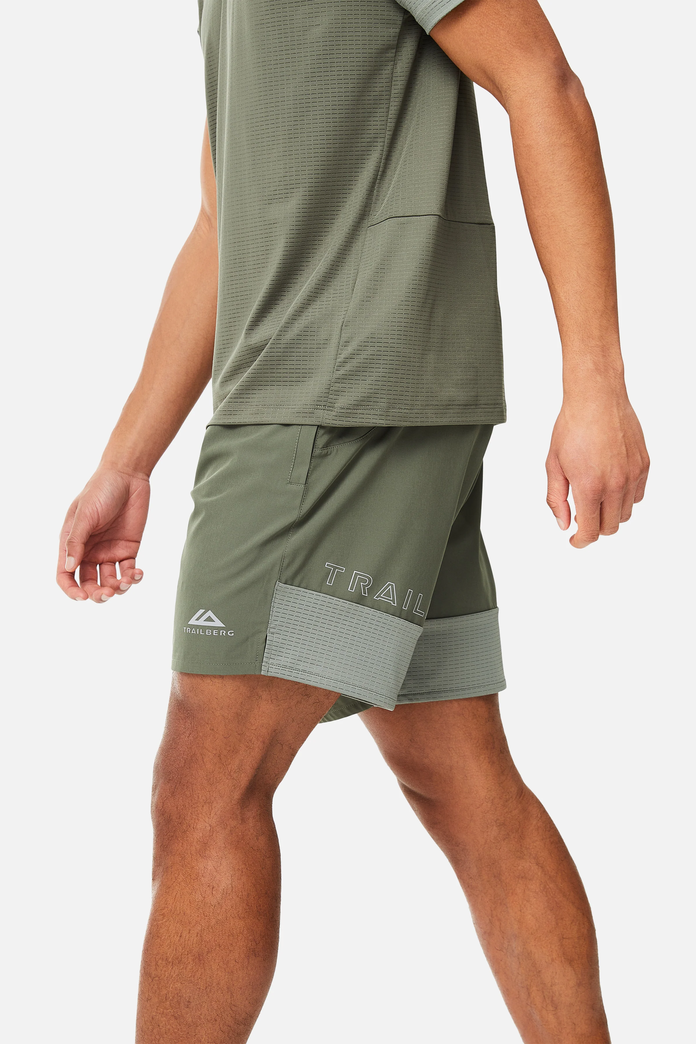 Rapid Dash Short - Dark Fern/Pine Dust