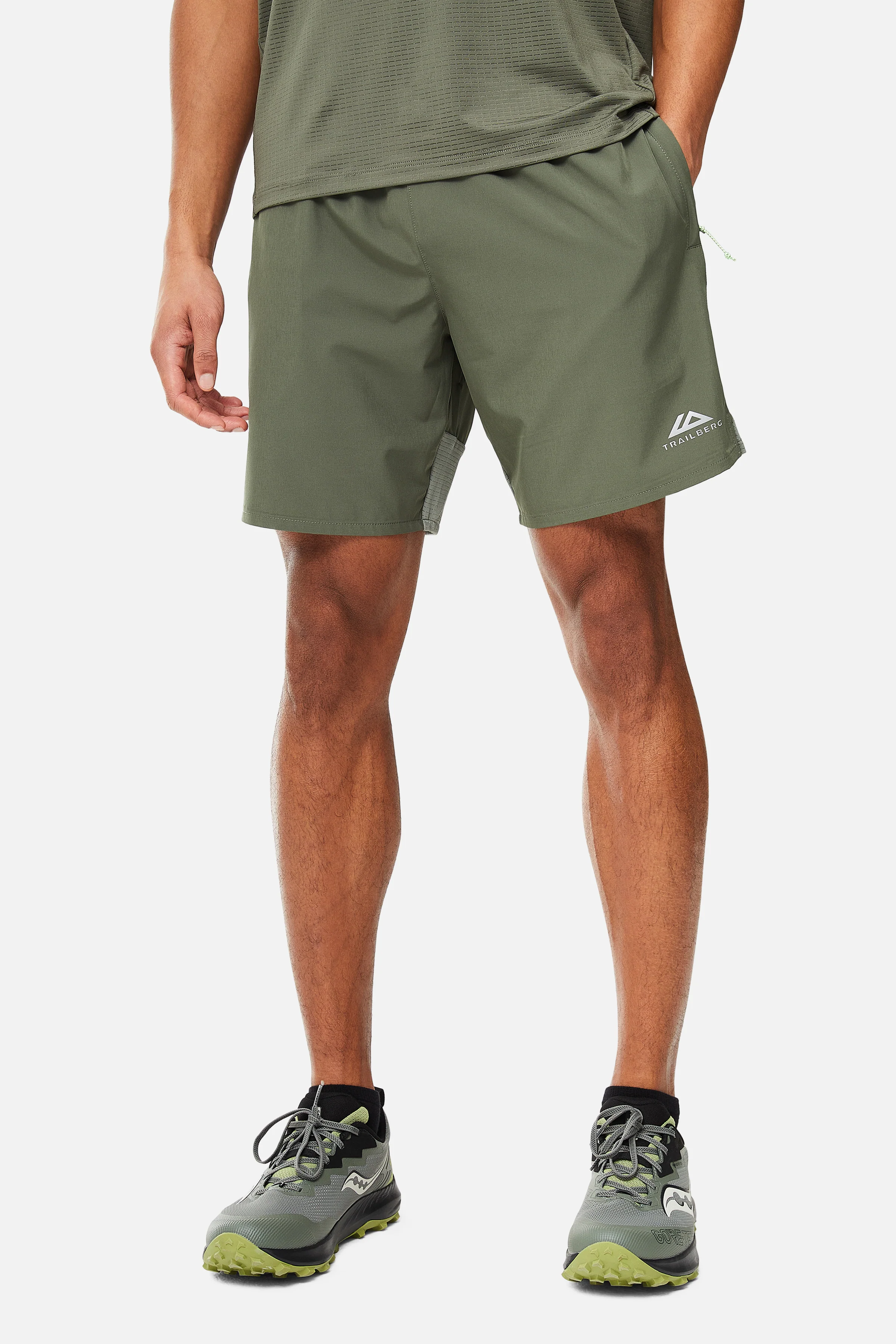 Rapid Dash Short - Dark Fern/Pine Dust - Image 2