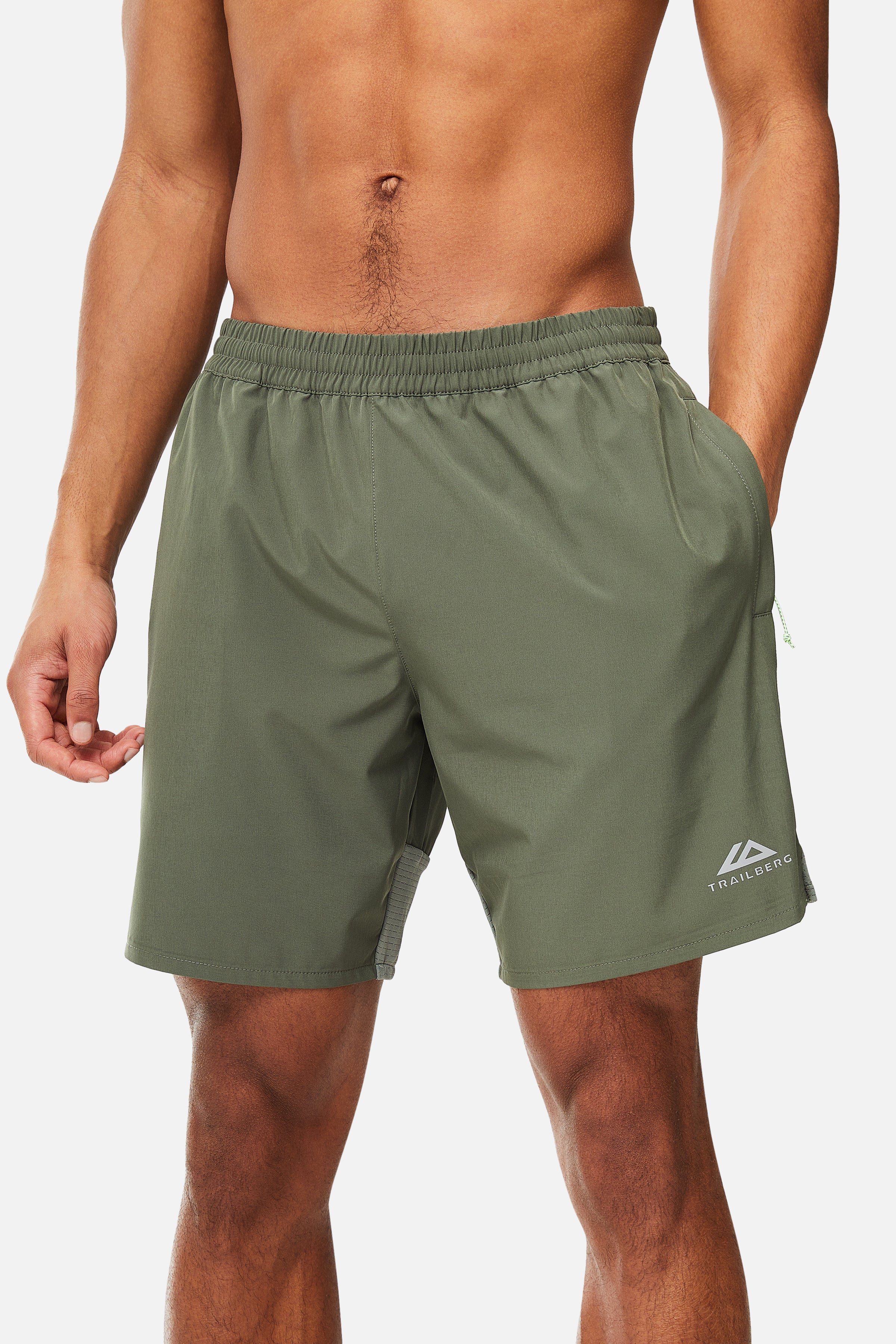 Rapid Dash Short - Dark Fern/Pine Dust - Image 7