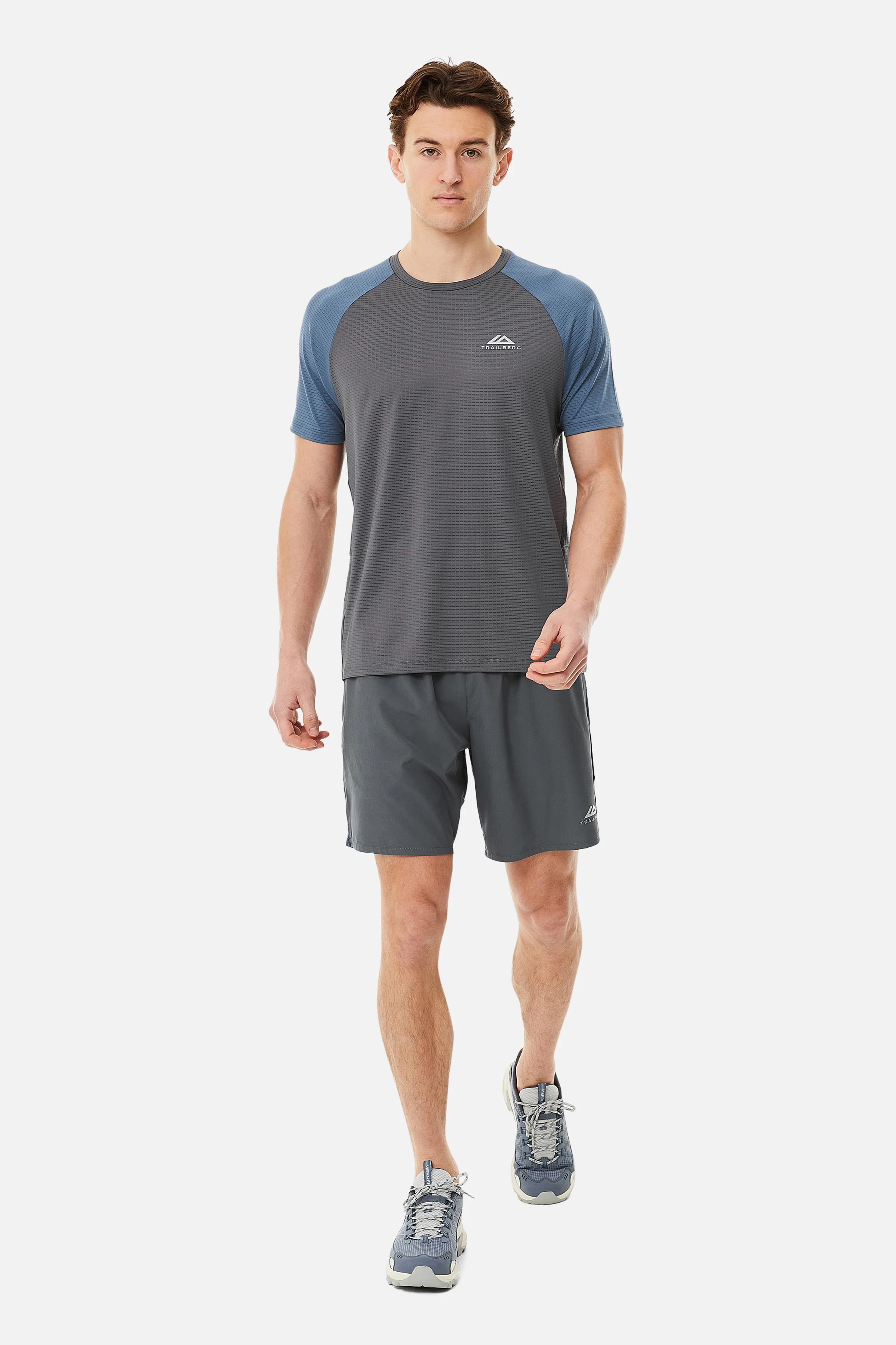 Rapid Dash Short - Storm Grey/Lagoon - Image 4