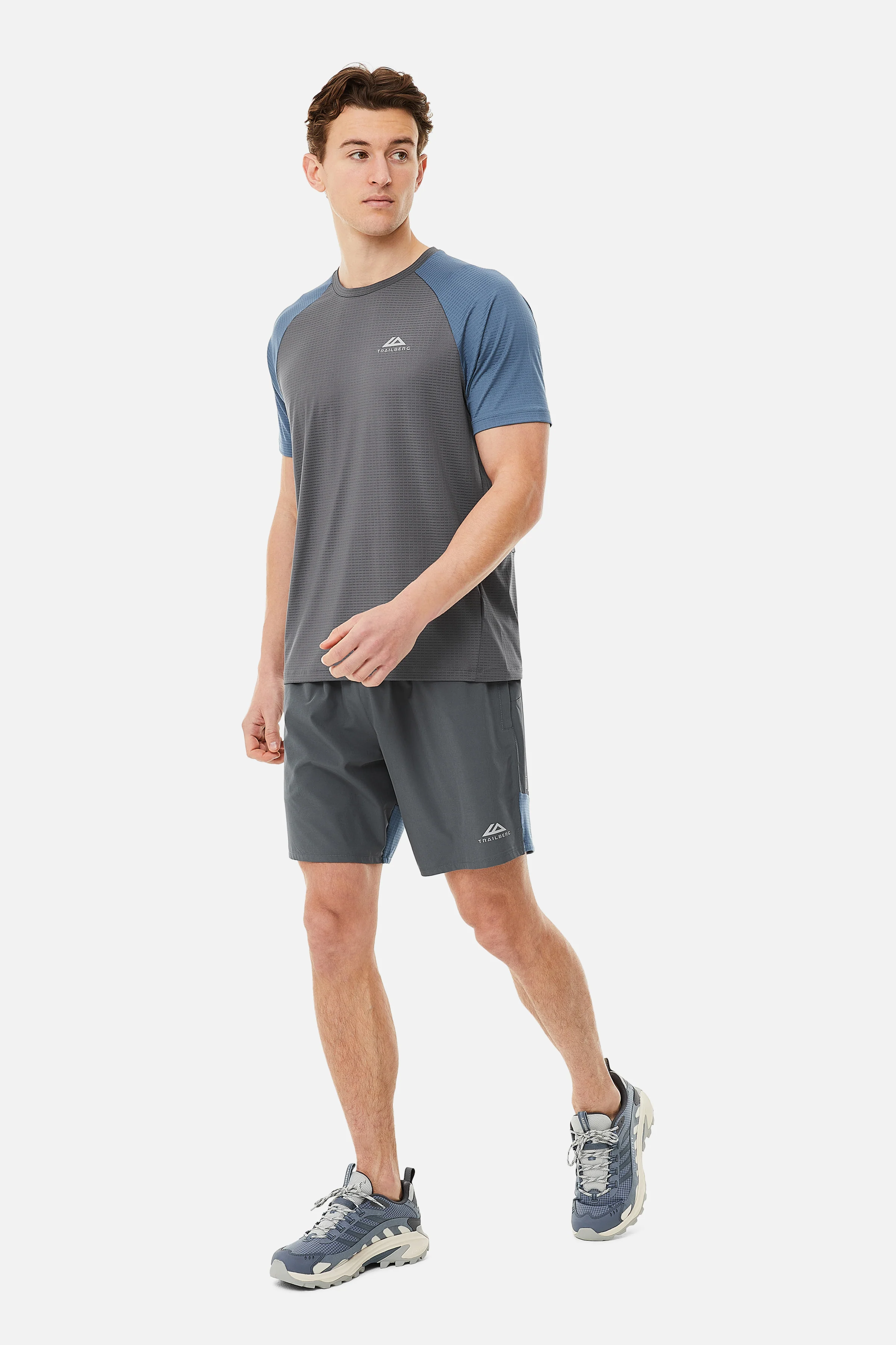 Rapid Dash Short - Storm Grey/Lagoon - Image 5