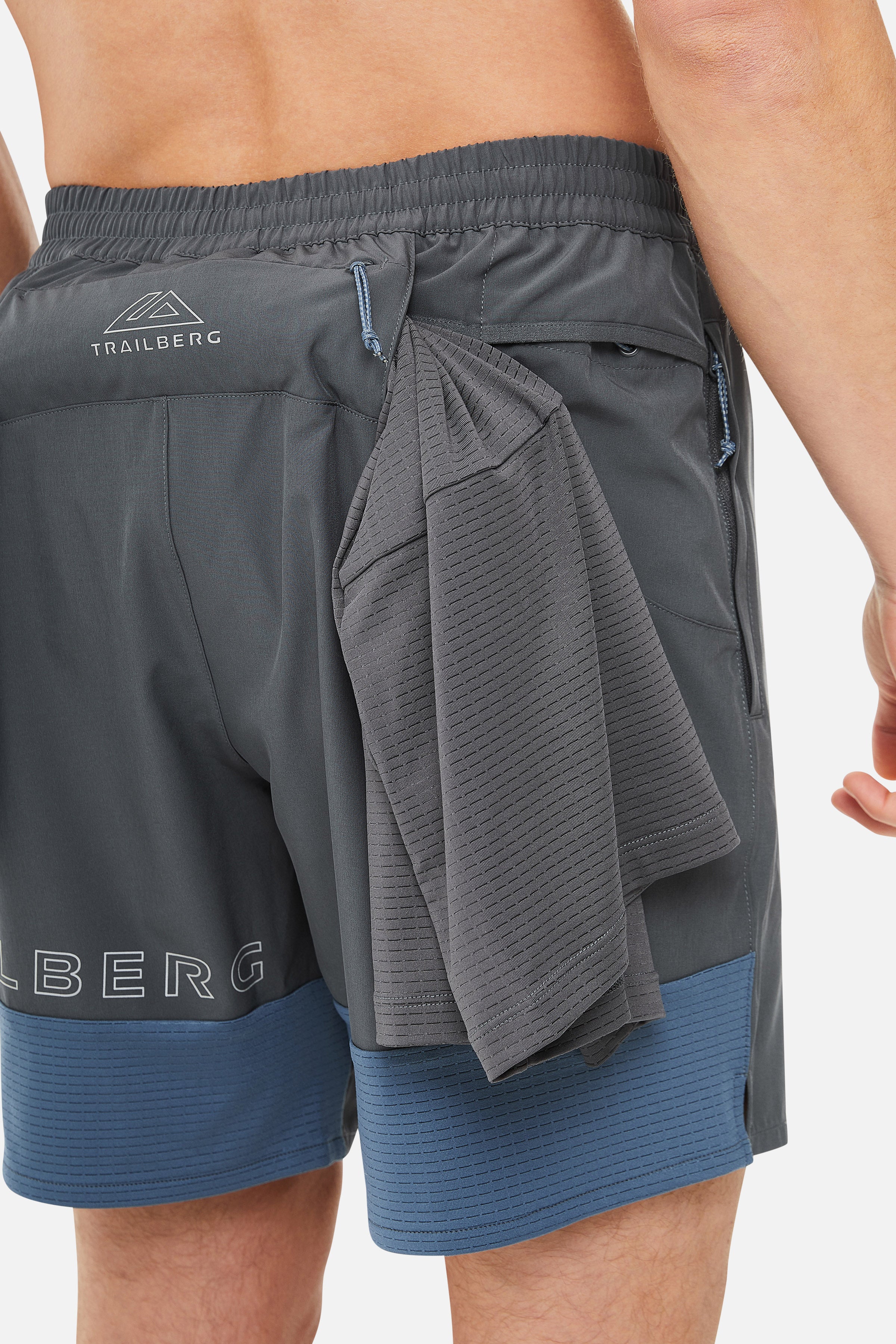 Rapid Dash Short - Storm Grey/Lagoon - Image 6