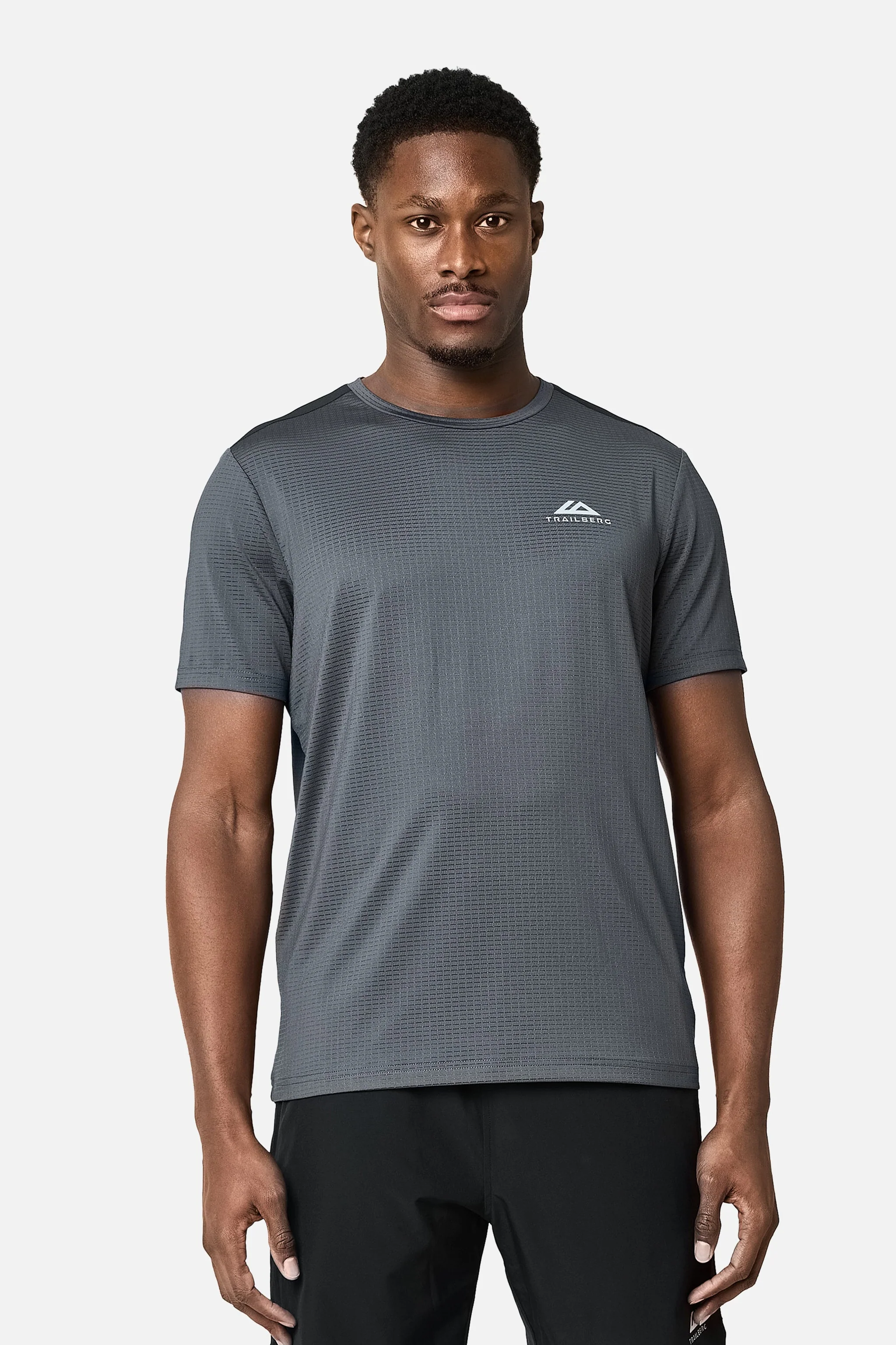 Rapid Dash 2.0 Tee - Volcano Grey/Black - Image 3