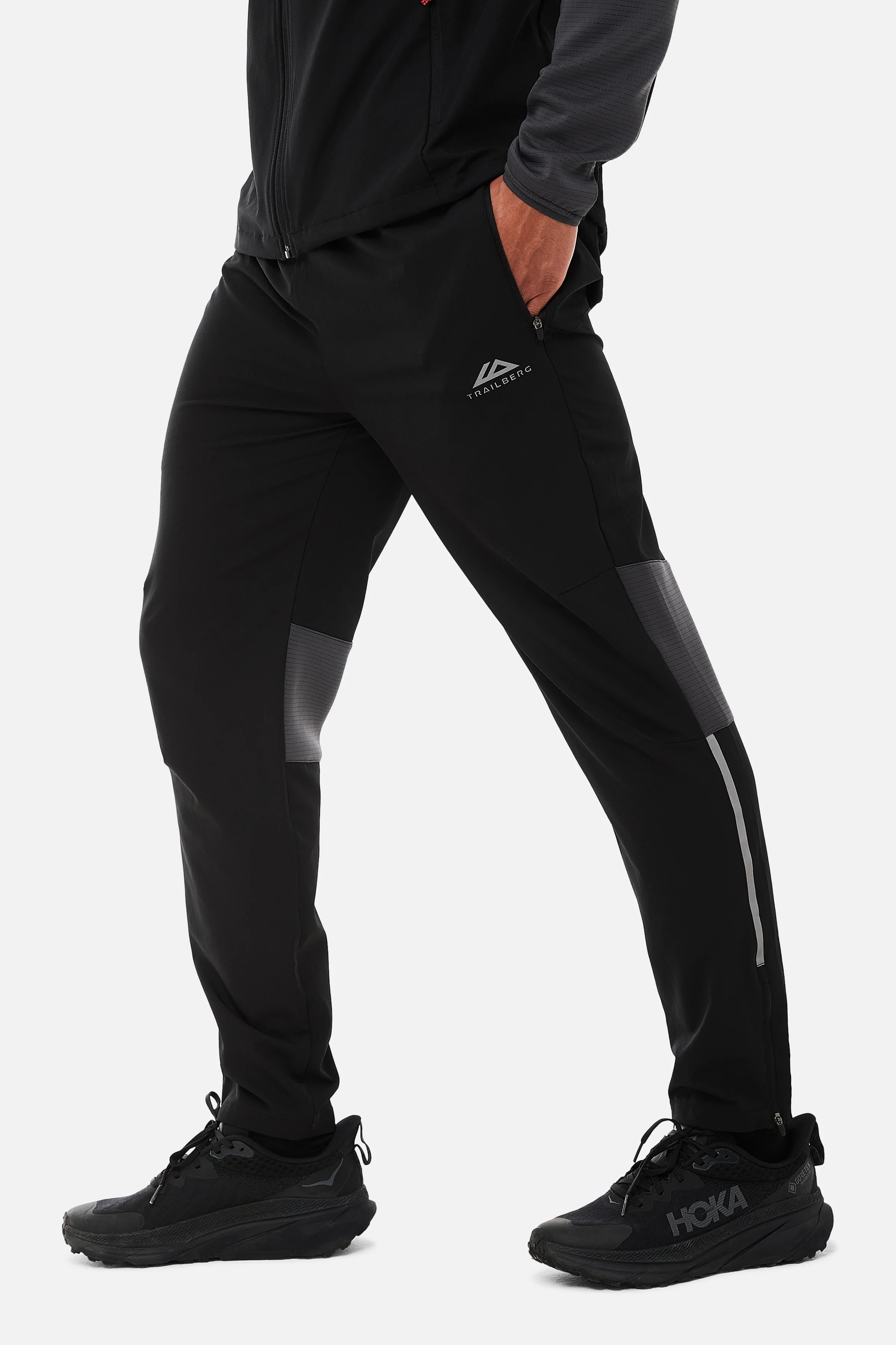 Rapid Dash Tracksuit - Black/Grey - Image 5