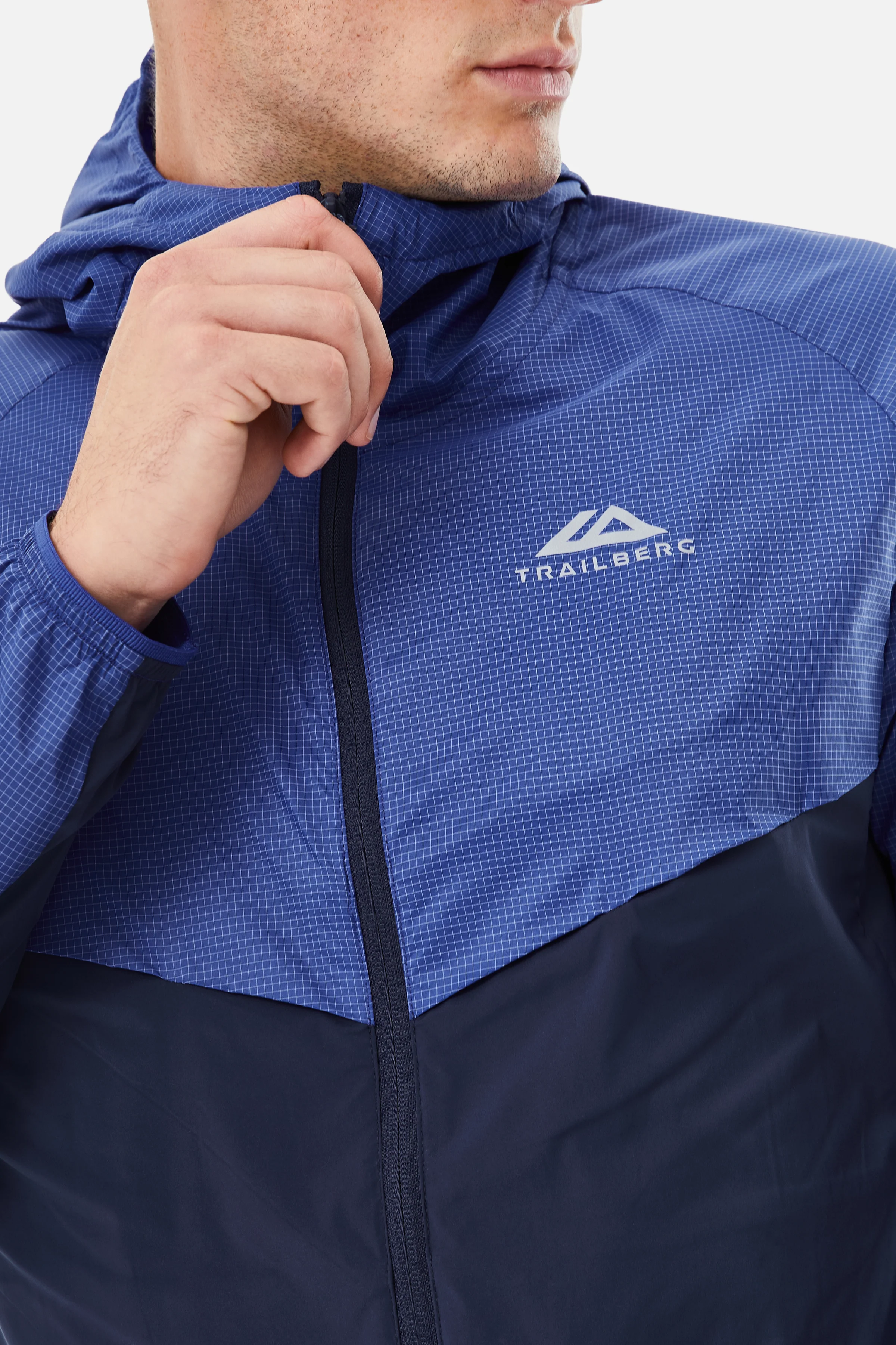 Rapid Grid 2.0 Windbreaker - Navy Blue/Twilight Haze - Image 4