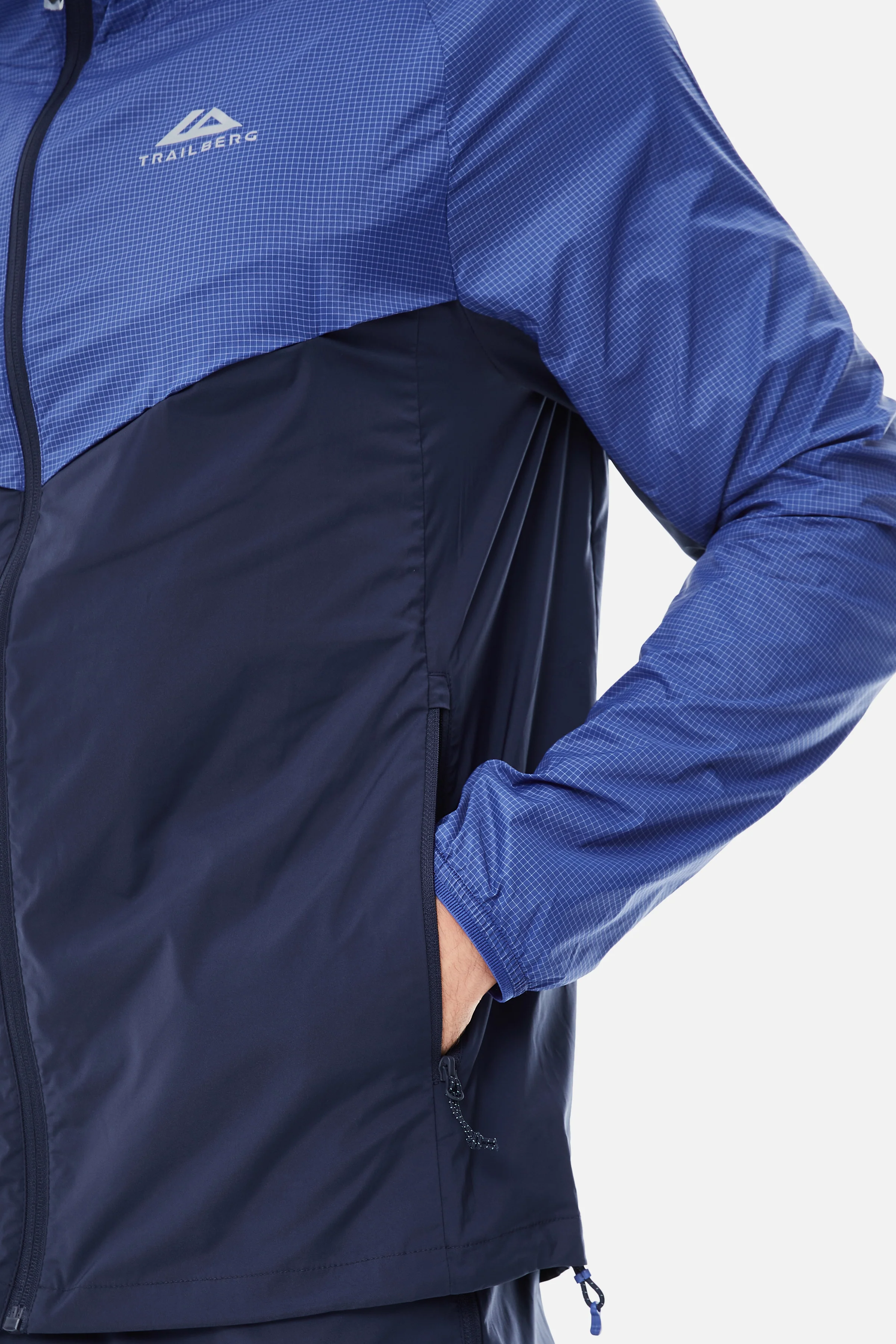 Rapid Grid 2.0 Windbreaker - Navy Blue/Twilight Haze - Image 5