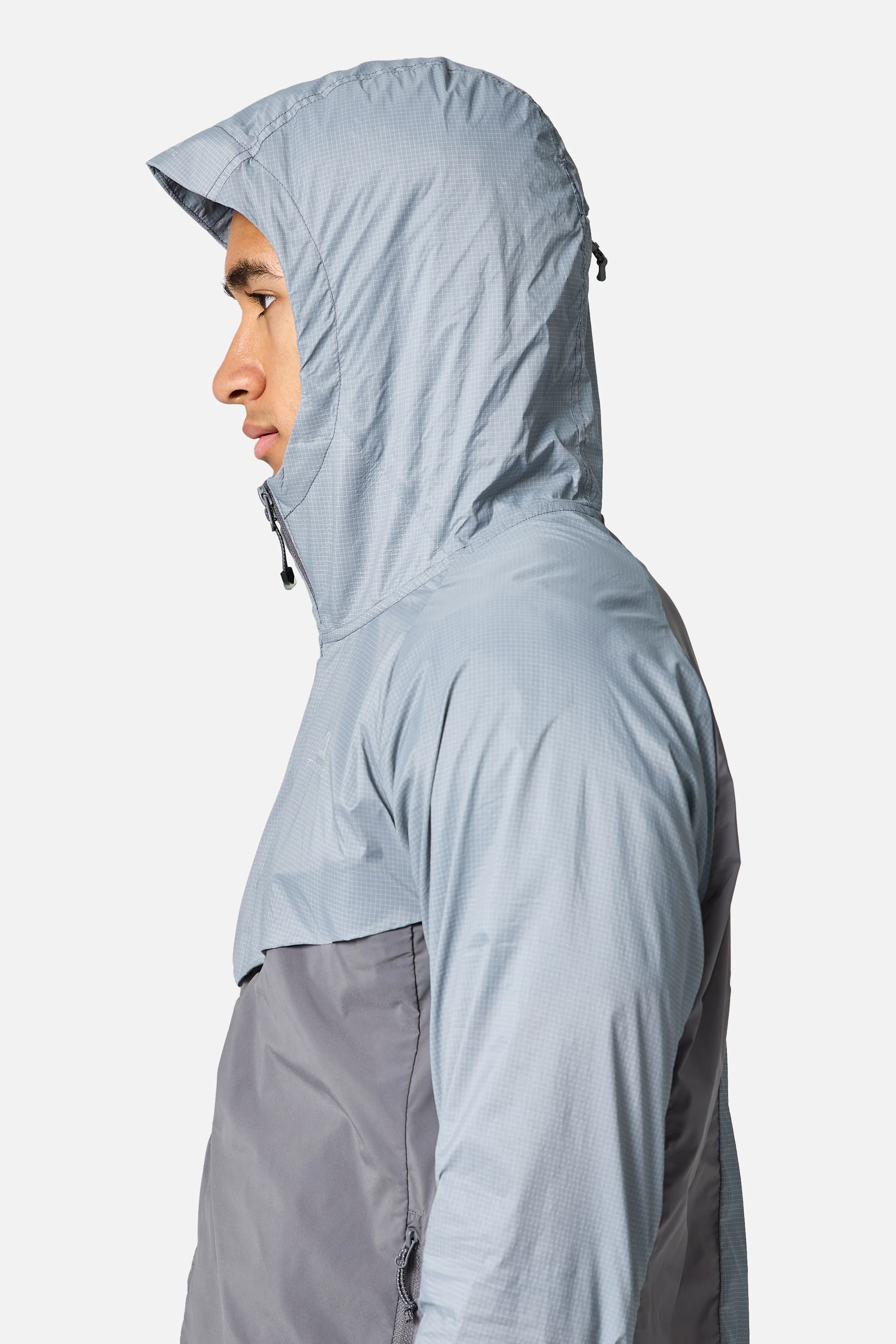 Rapid Grid 2.0 Windbreaker - Urban Smoke/Moon Grey - Image 3