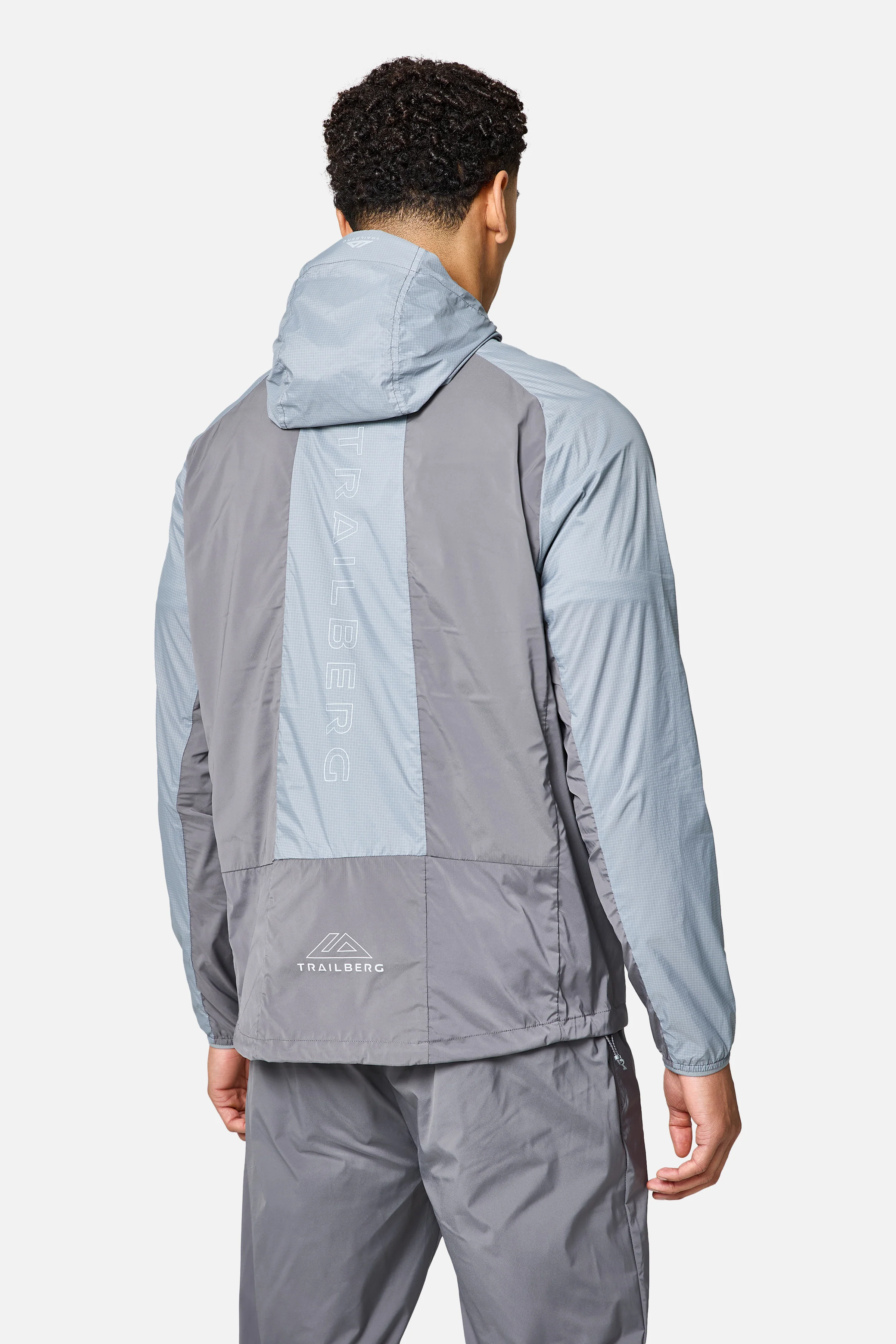 Rapid Grid 2.0 Windbreaker - Urban Smoke/Moon Grey - Image 4
