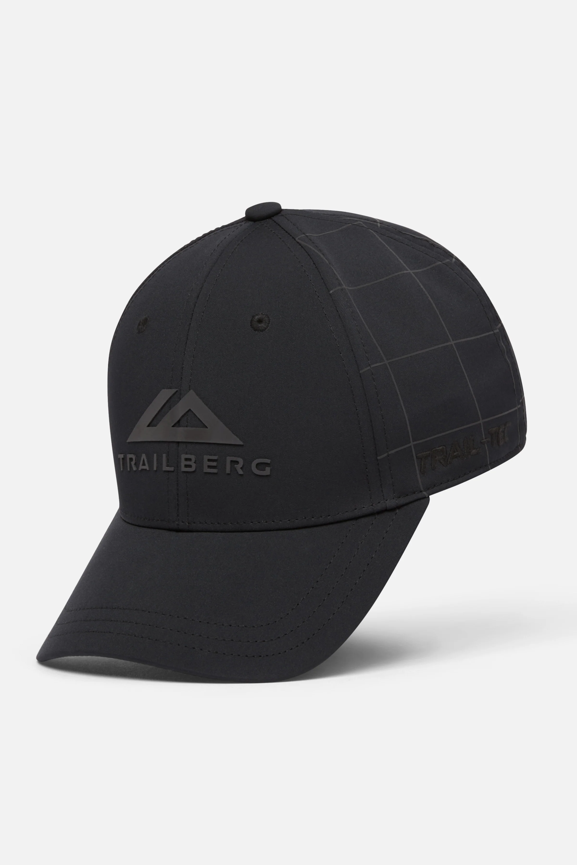 Reflective Grid 6 Panel Cap - Black - Image 3