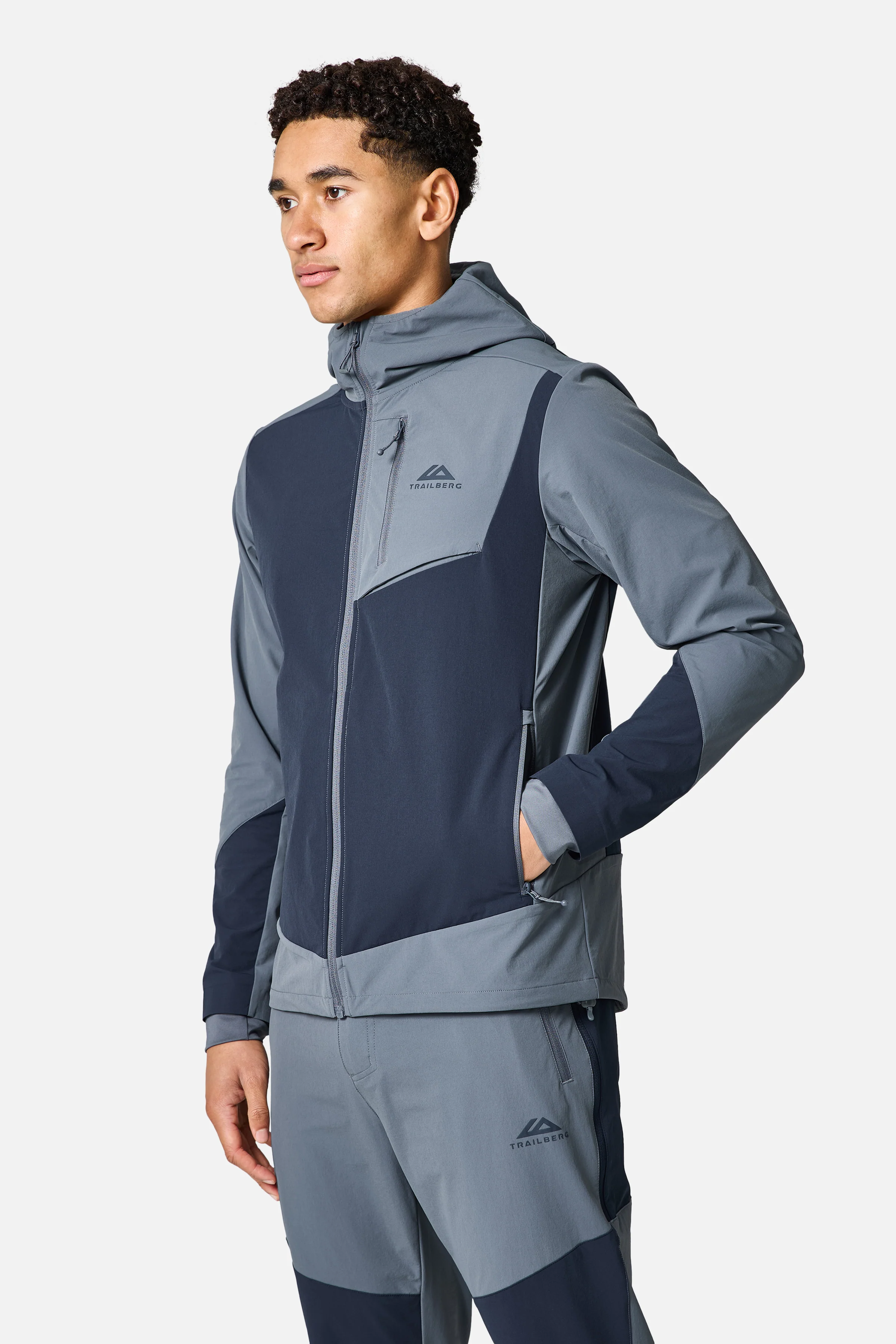 Region Outdoor Hood - Deep Ocean/Storm Grey - Image 2