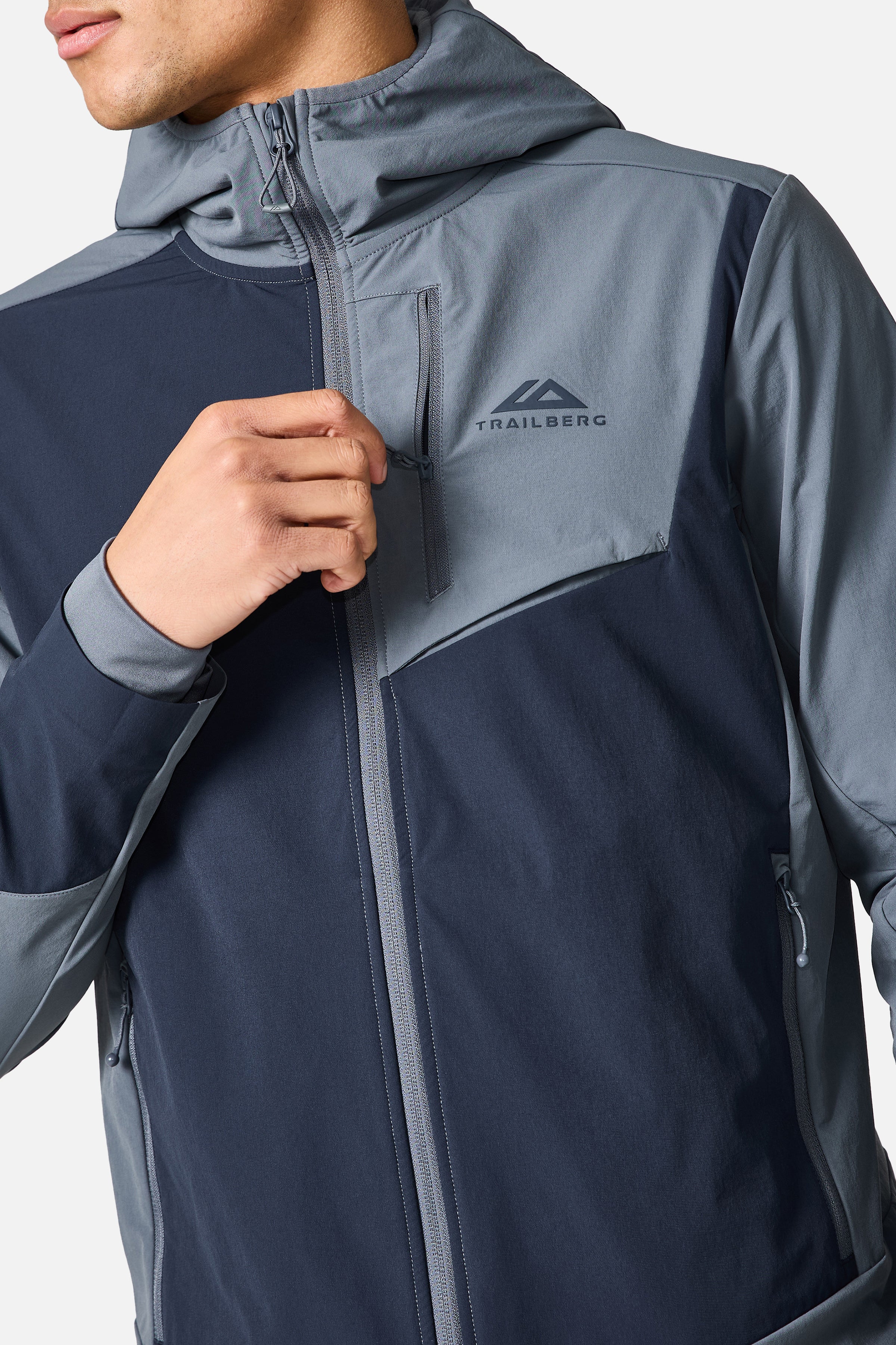 Region Outdoor Hood - Deep Ocean/Storm Grey - Image 3