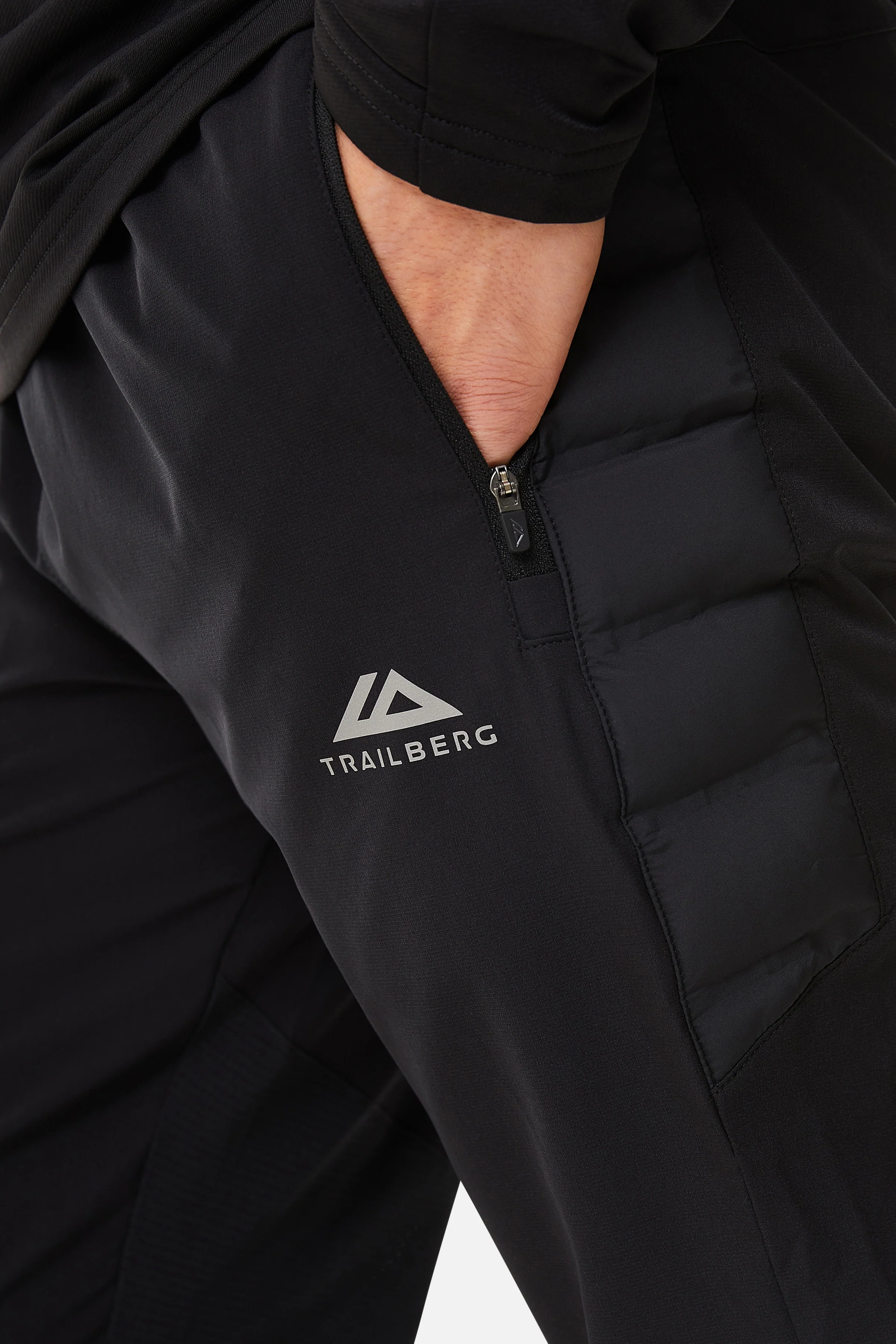 Rhine Hybrid Pant - Black - Image 6