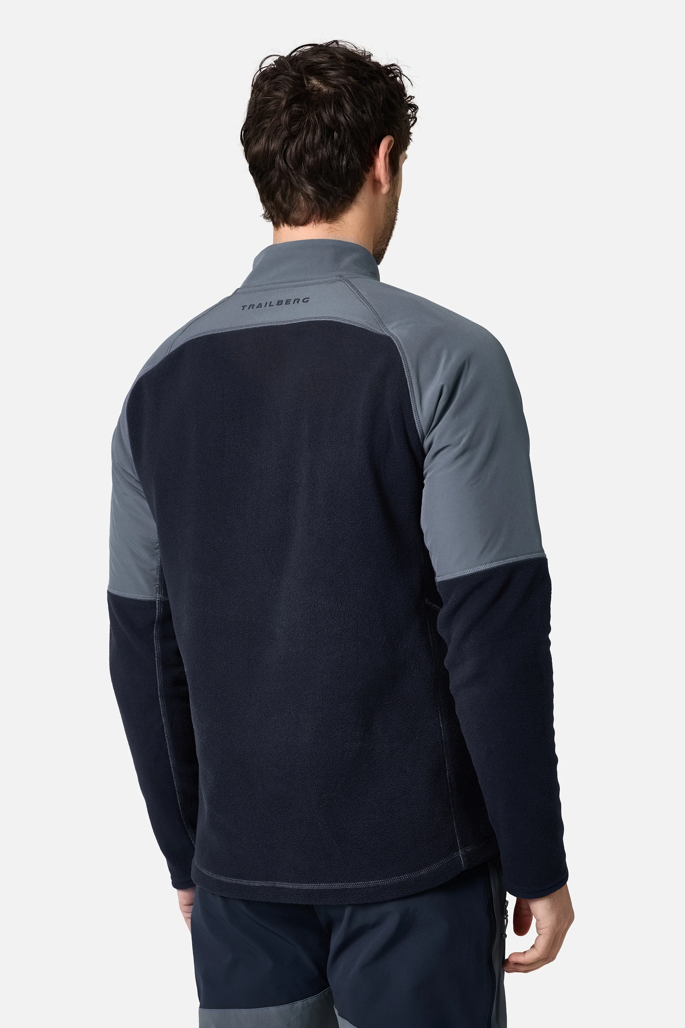 Sierra 1/4 Zip - Deep Ocean/Storm Grey - Image 5