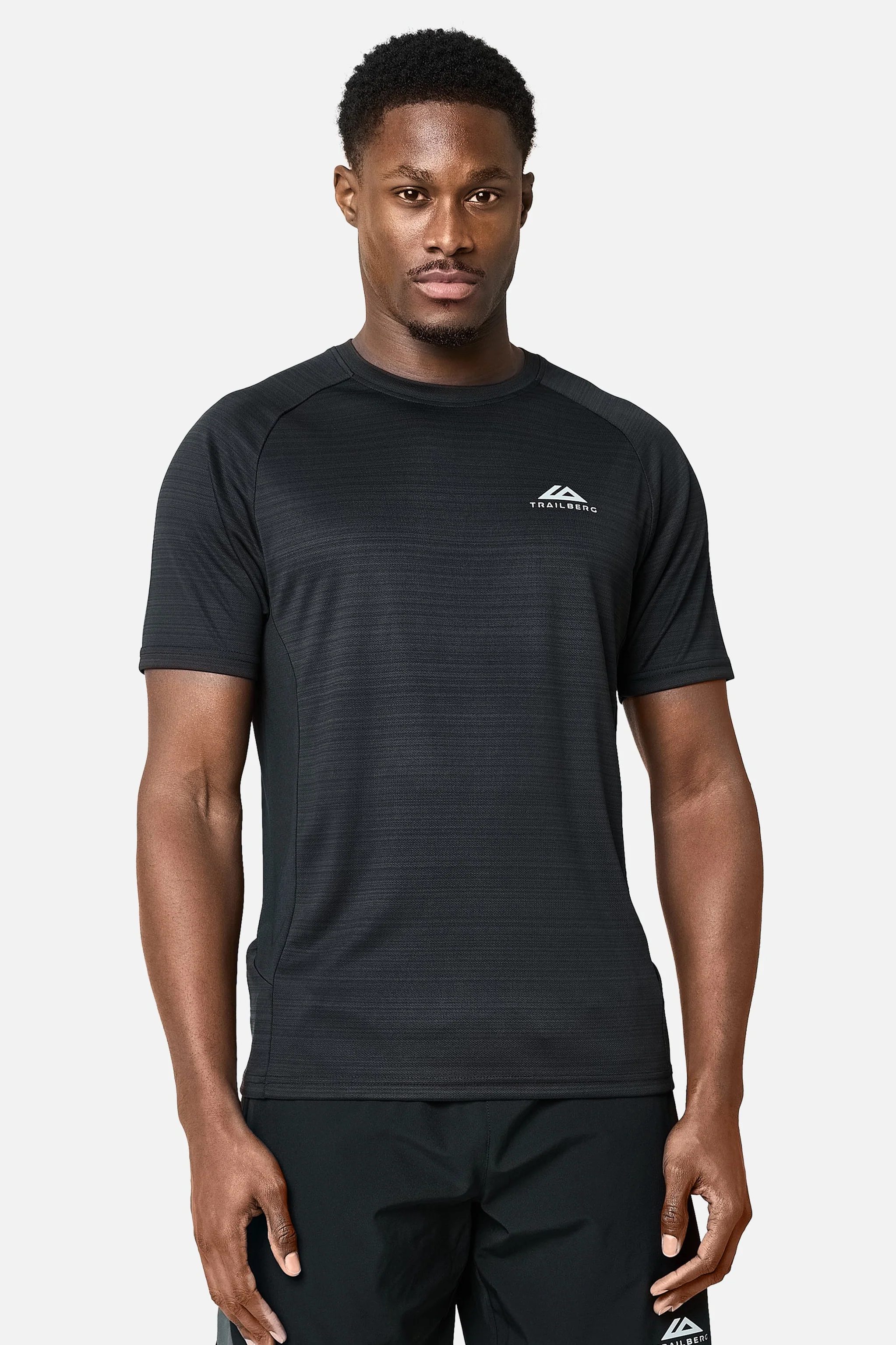 SS26 Cloud Tee - Black/Volcano Grey - Image 3