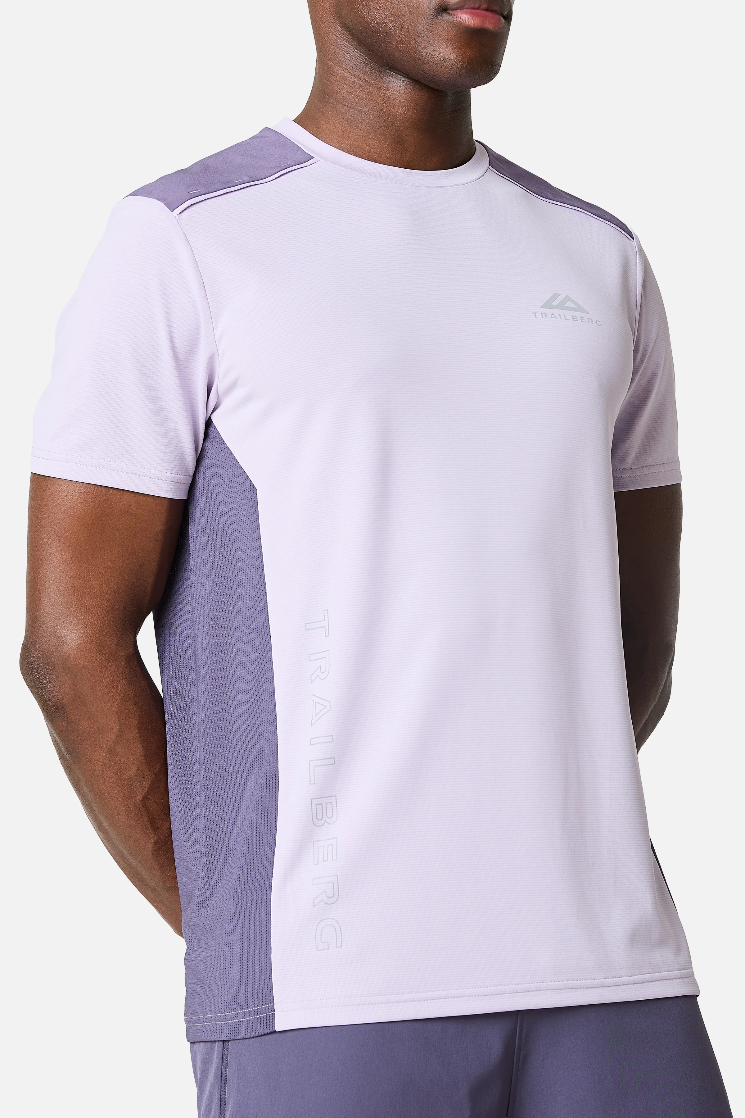 SS26 Triathlon Tee - Twilight Lilac/Lavender Drift/Dark Lavender - Image 3