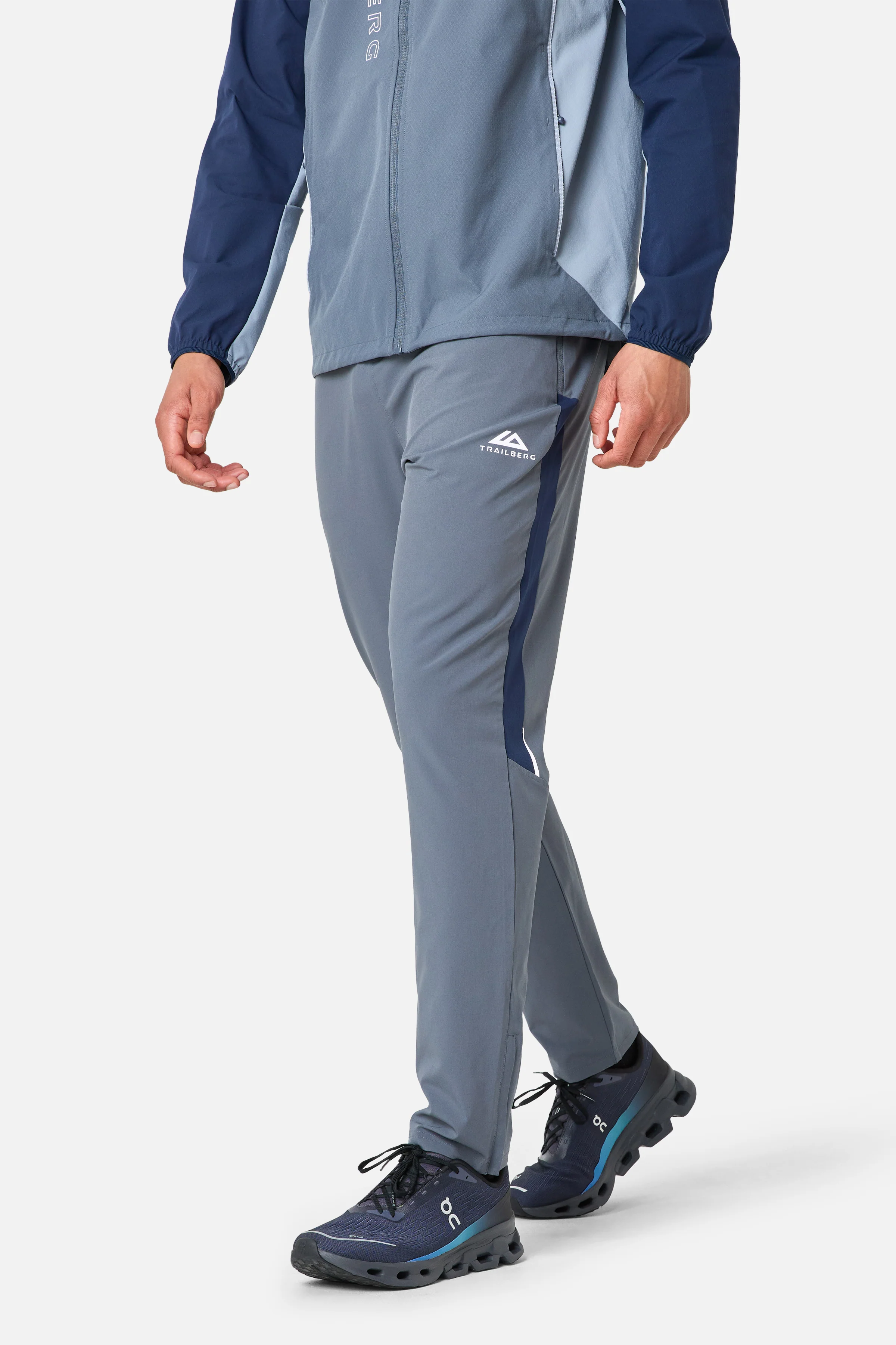 AW25 Triathlon Pant - Storm Grey/Navy Blue - Image 2